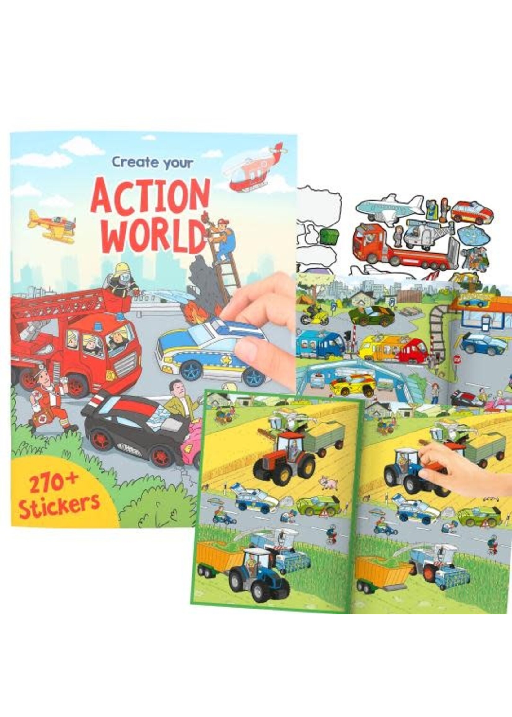 Depesche Create your Action World stickerboek