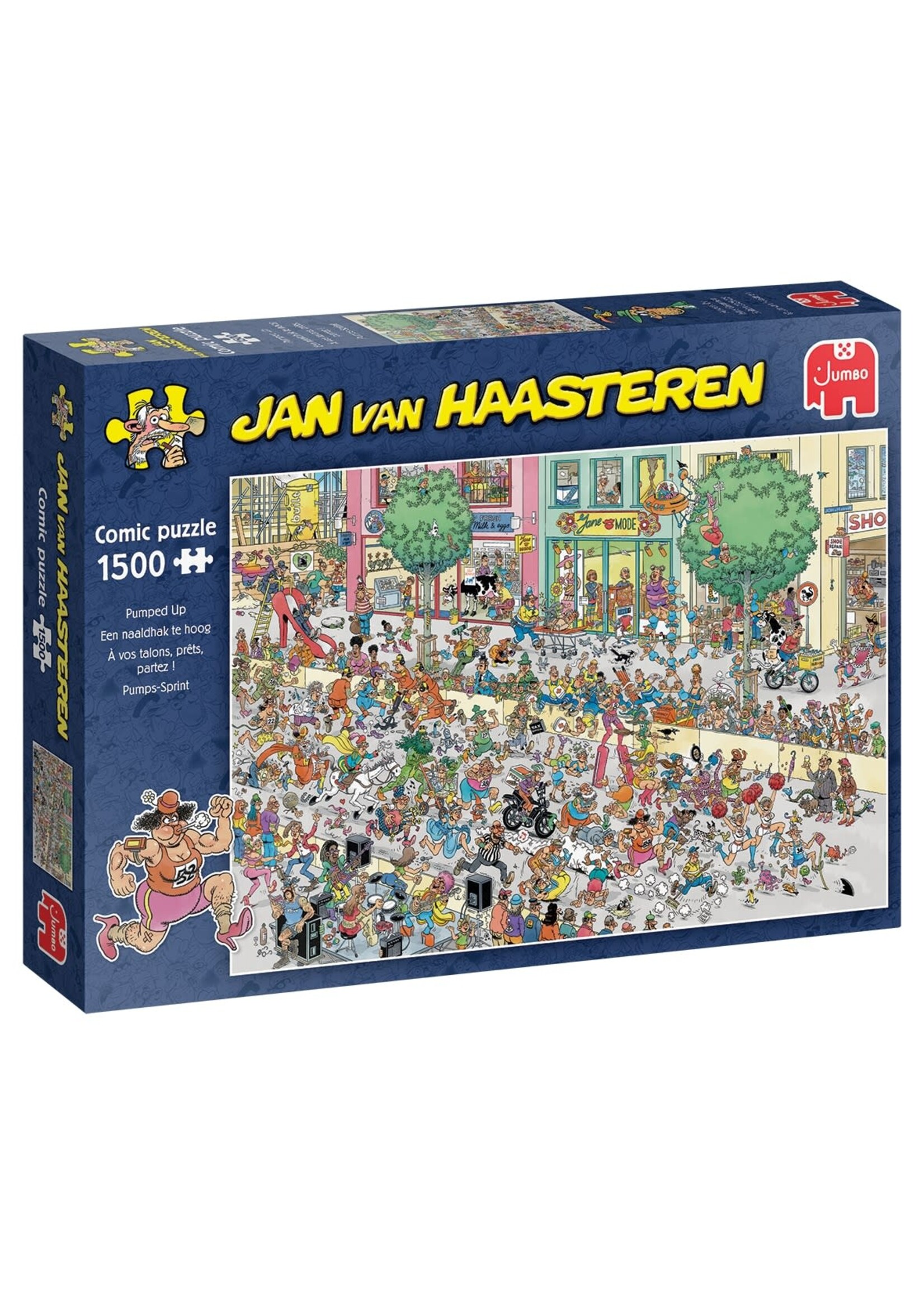 Jumbo Jan van Haasteren Een Naaldhak te Hoog  (1500 stukjes)