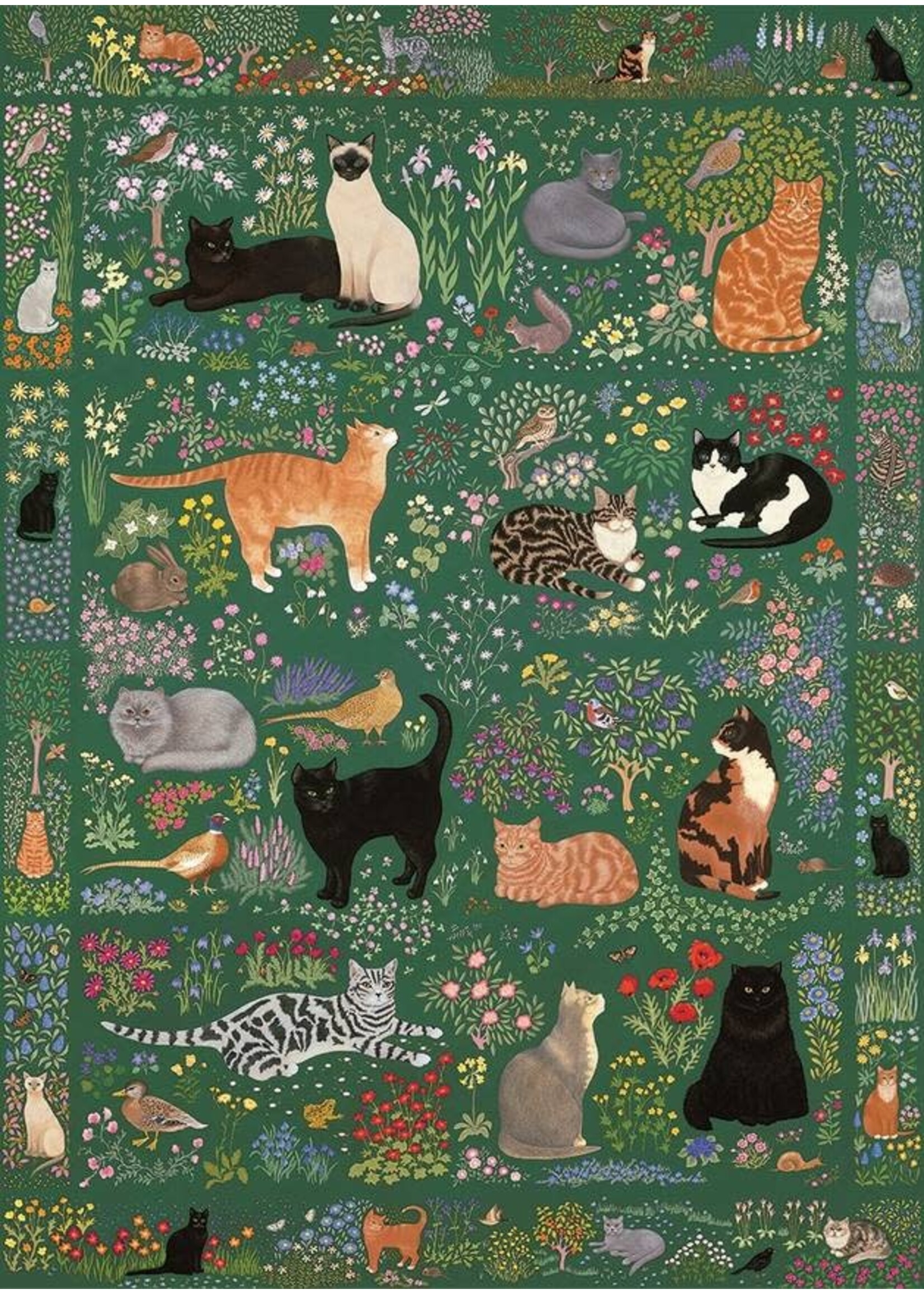 Gibsons Gibsons The Art File Tapestry Garden (1000)