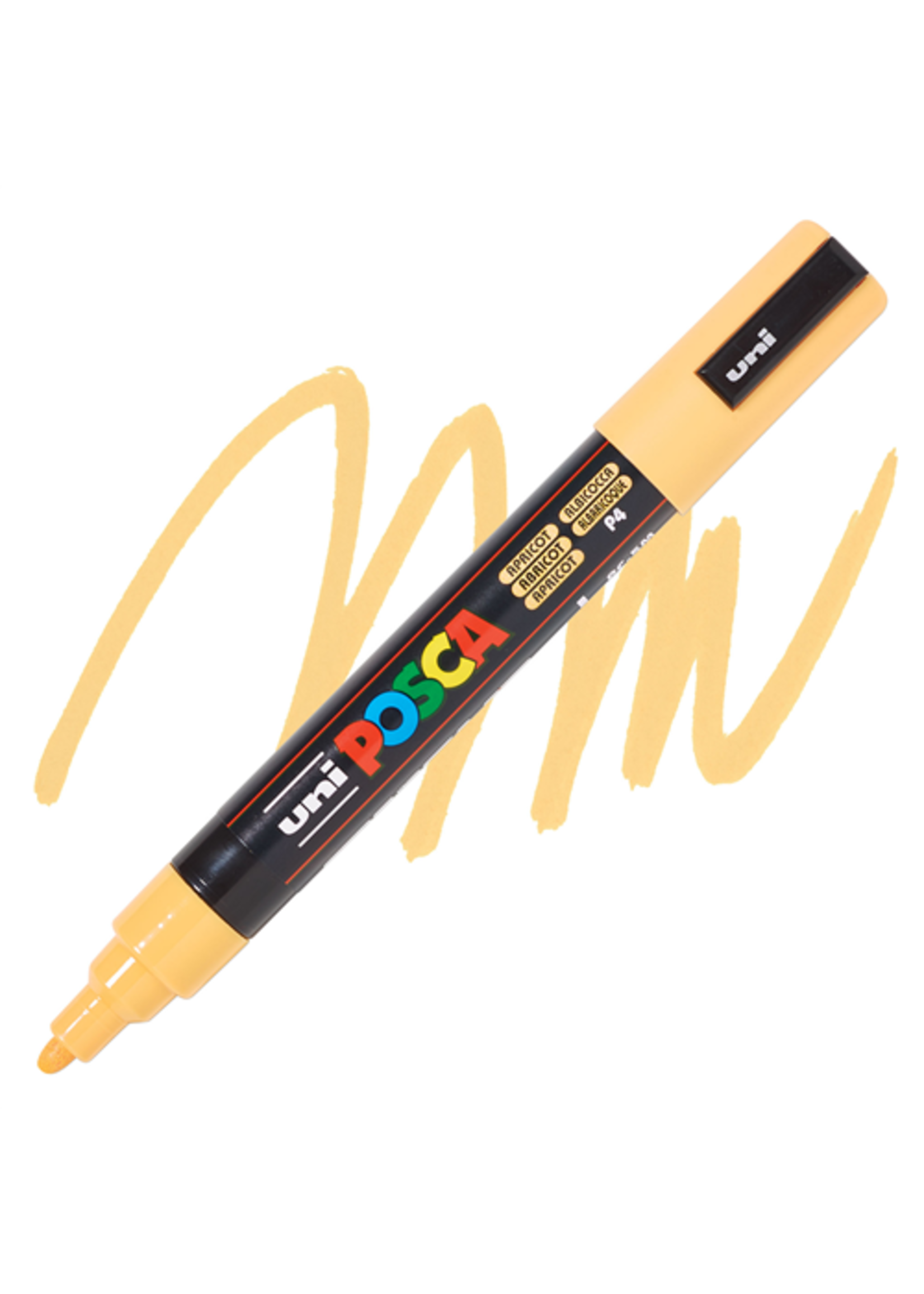 Posca Uni Posca Verfmarker 5M Abrikoos
