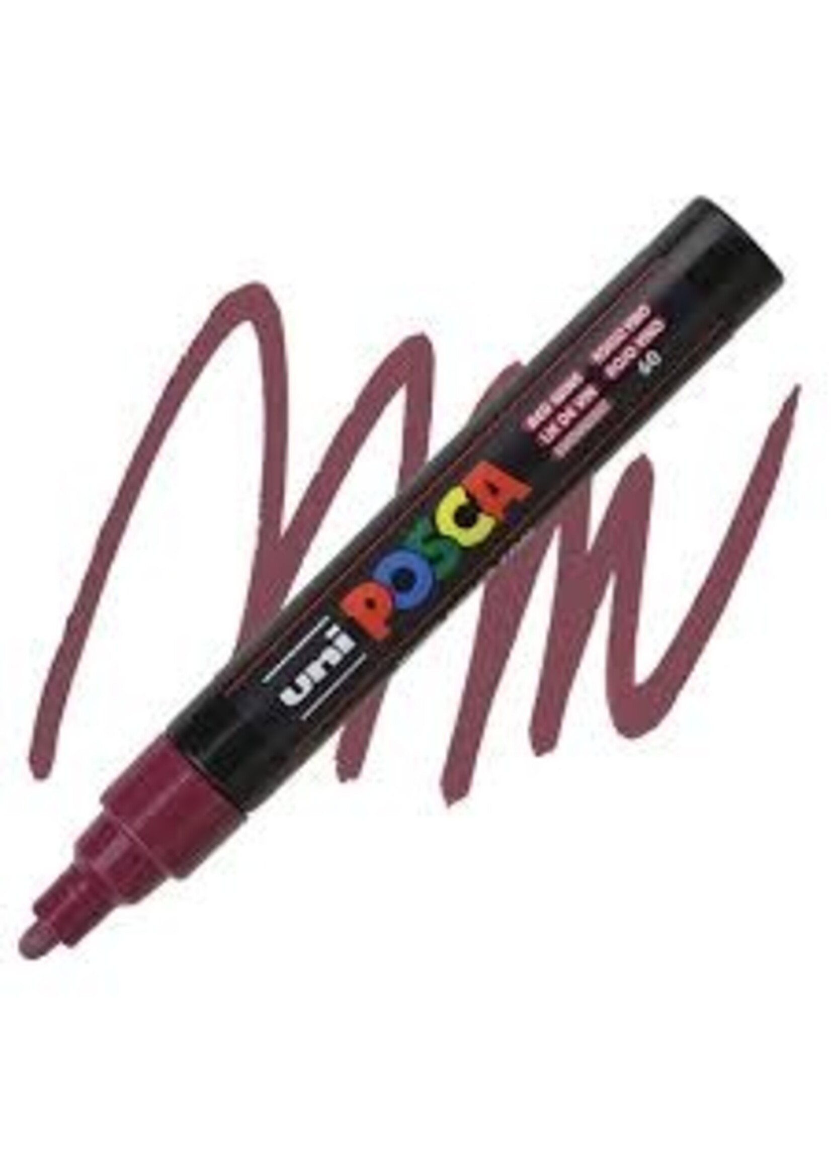 Posca Uni Posca Verfmarker 5M Wijnrood