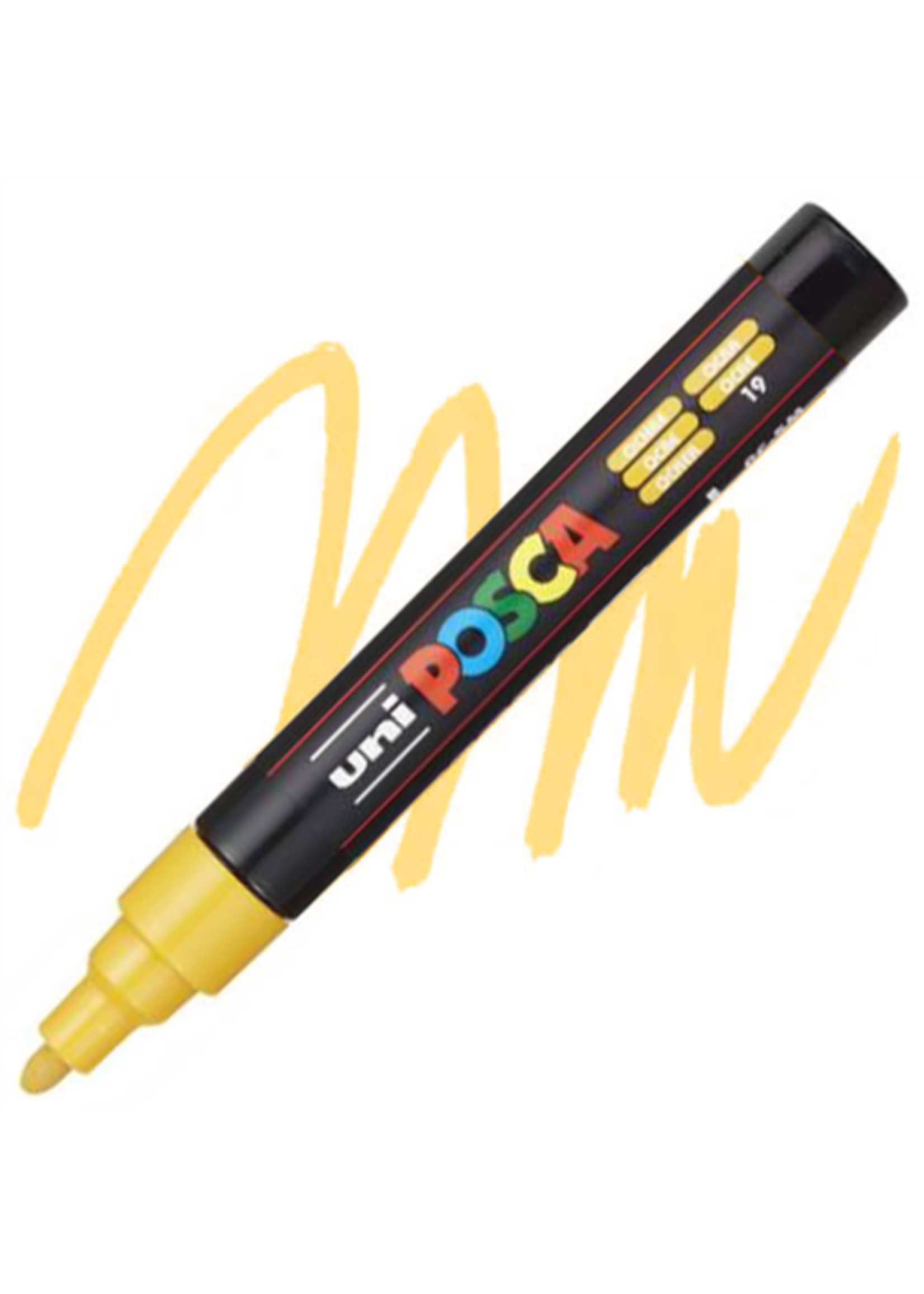 Posca Uni Posca Verfmarker 5M Okergeel