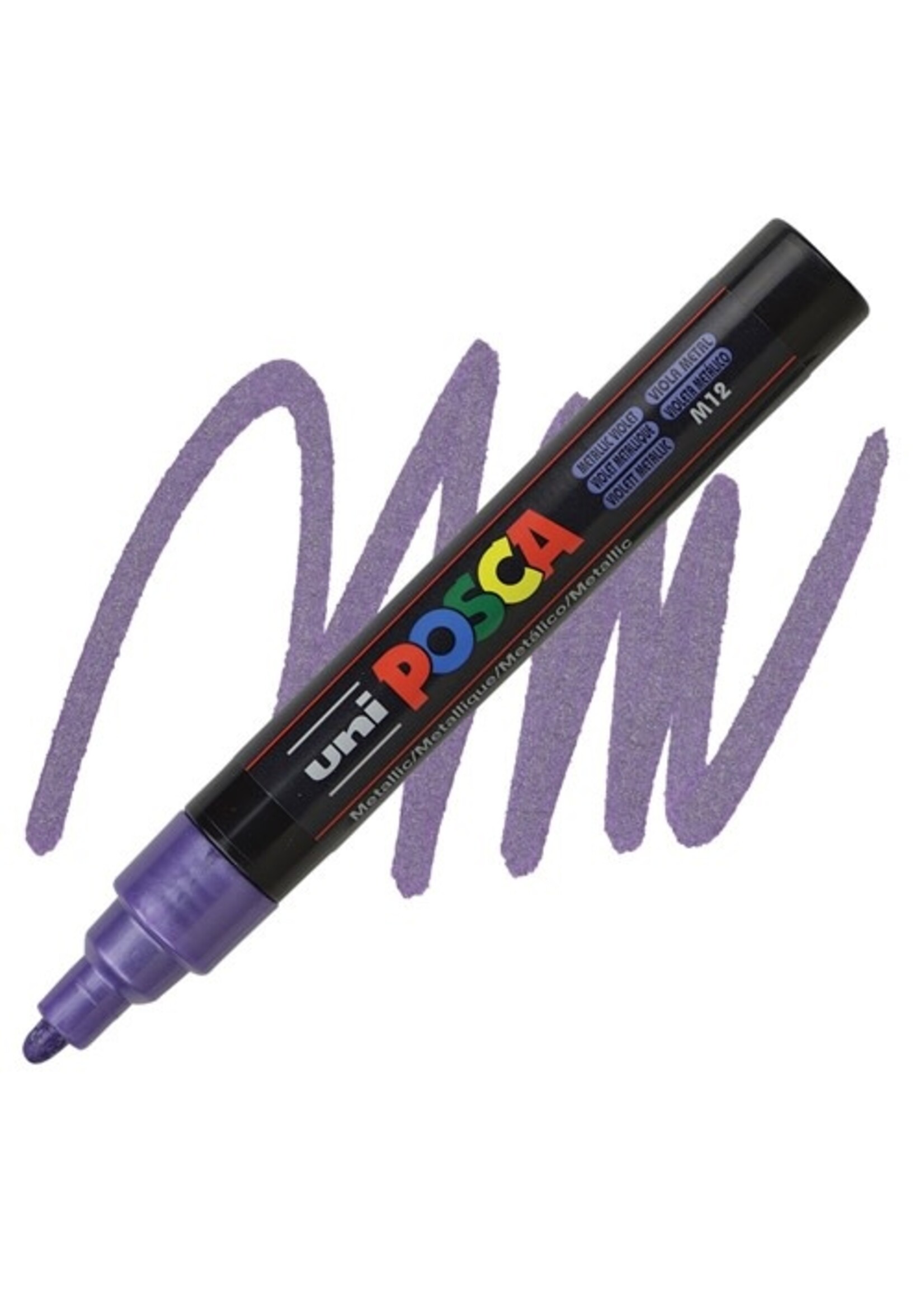 Posca Uni Posca Verfmarker 5M Metallic Paars