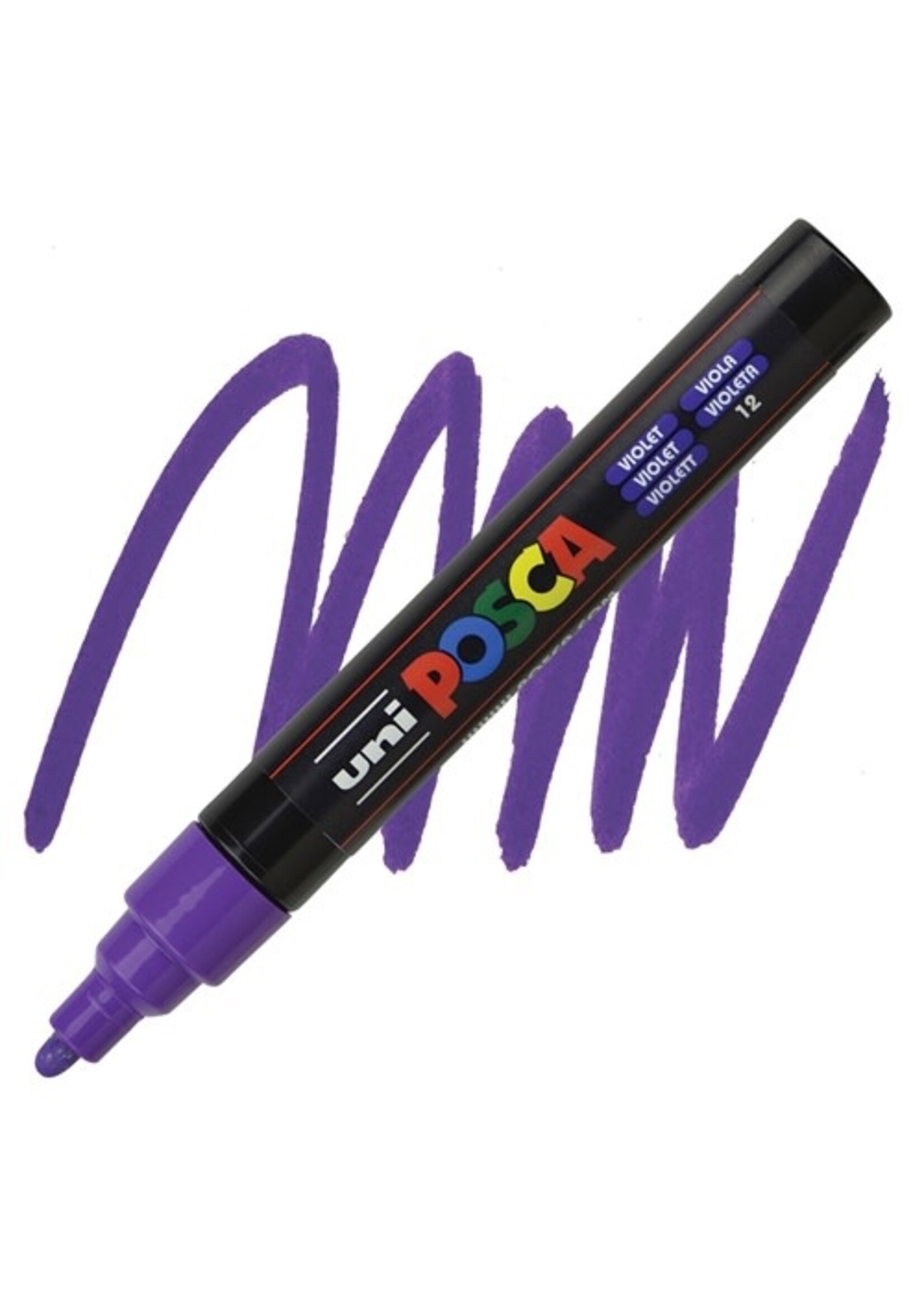 Posca Uni Posca Verfmarker 5M Paars