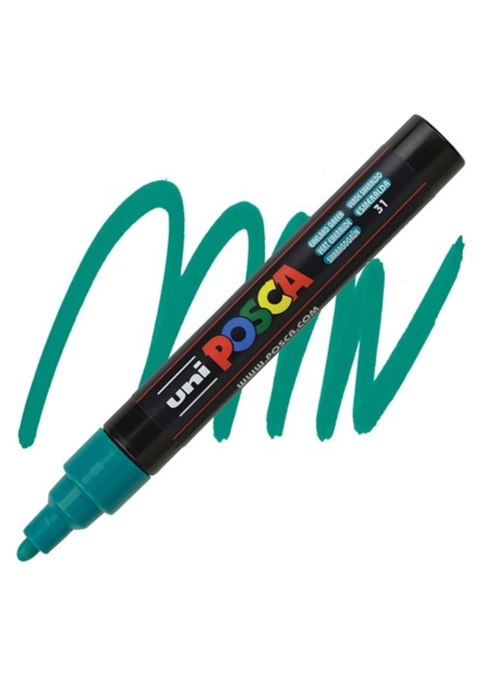 Posca Uni Posca Verfmarker 5M Smaragd Groen