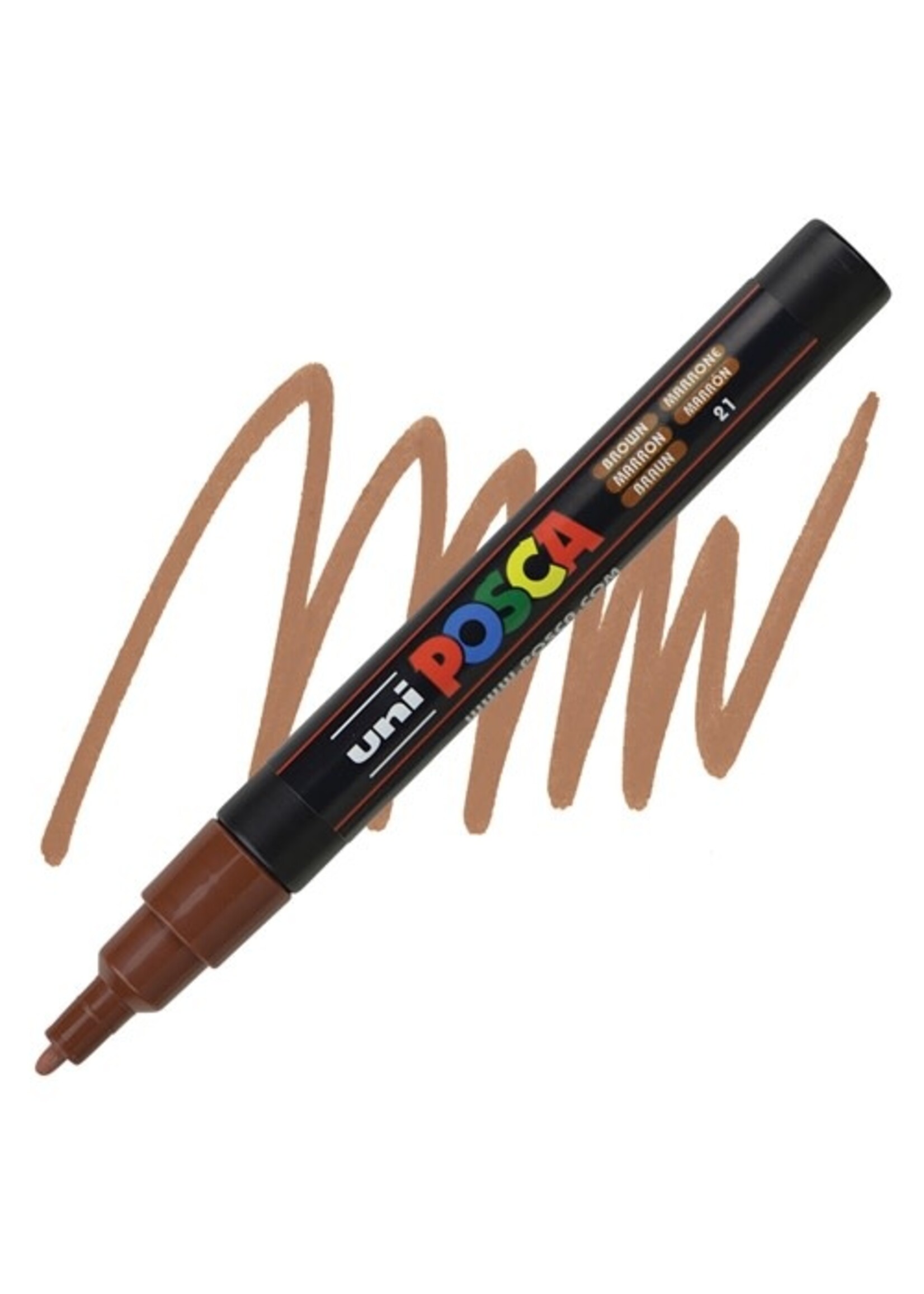 Posca Uni Posca Verfmarker 3M Bruin