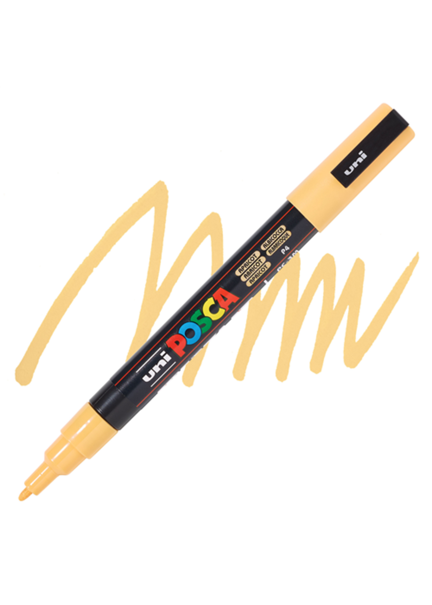 Posca Uni Posca Verfmarker 3M Abrikoos