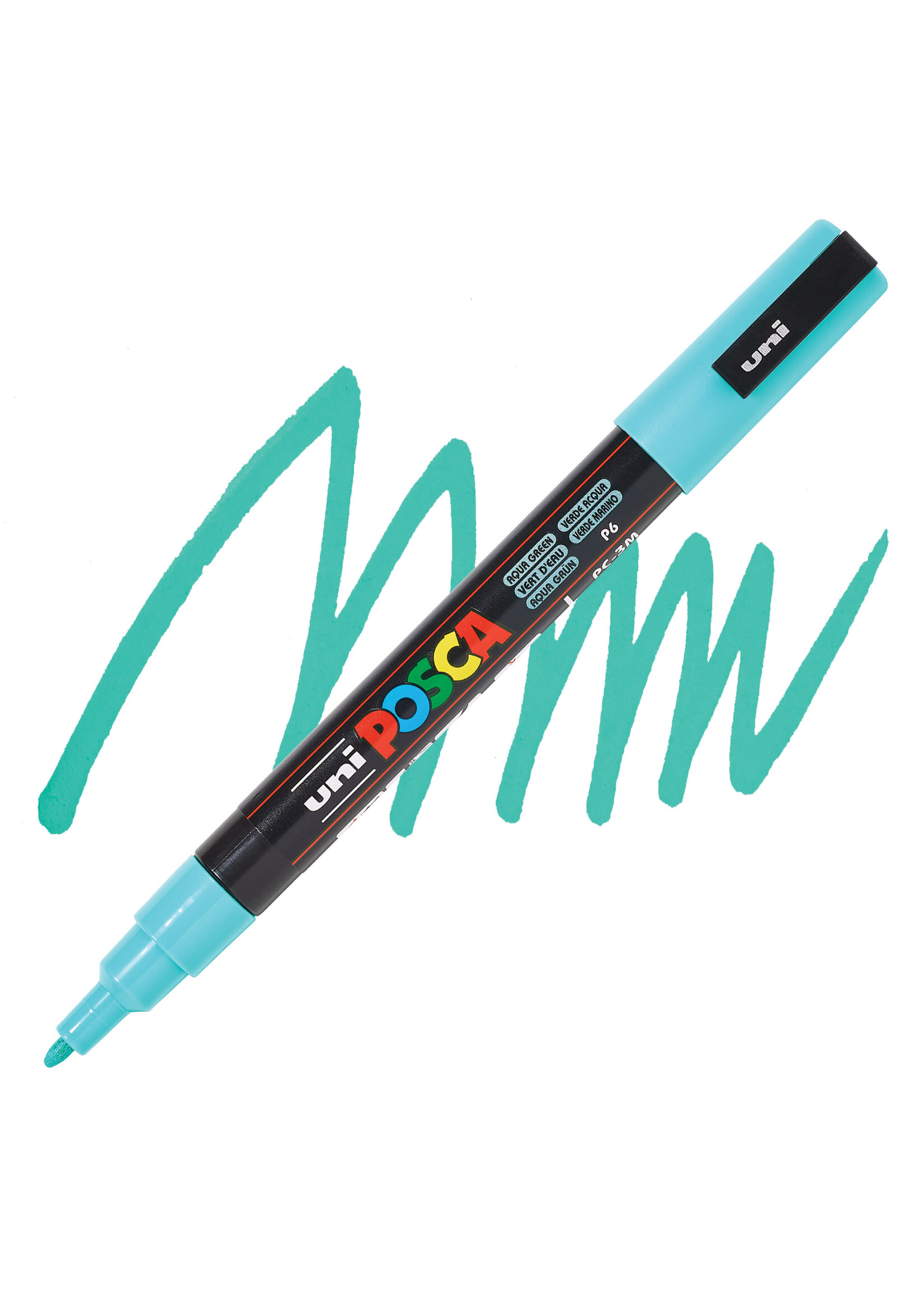 Posca Uni Posca Verfmarker 3M Aquagroen