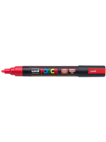 Posca Uni Posca Verfmarker 5M Neon Rood