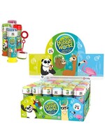 bubble world Dieren bellenblaas Assorti (60ml)