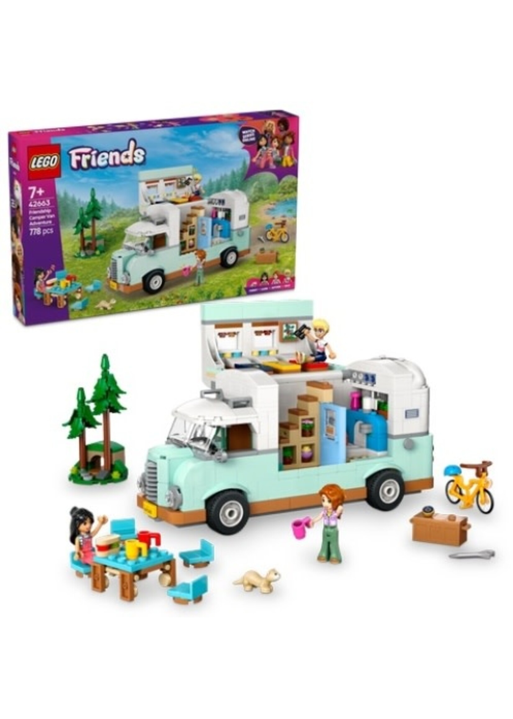 Lego LEGO 42663 Friendship Camper Van Adventure
