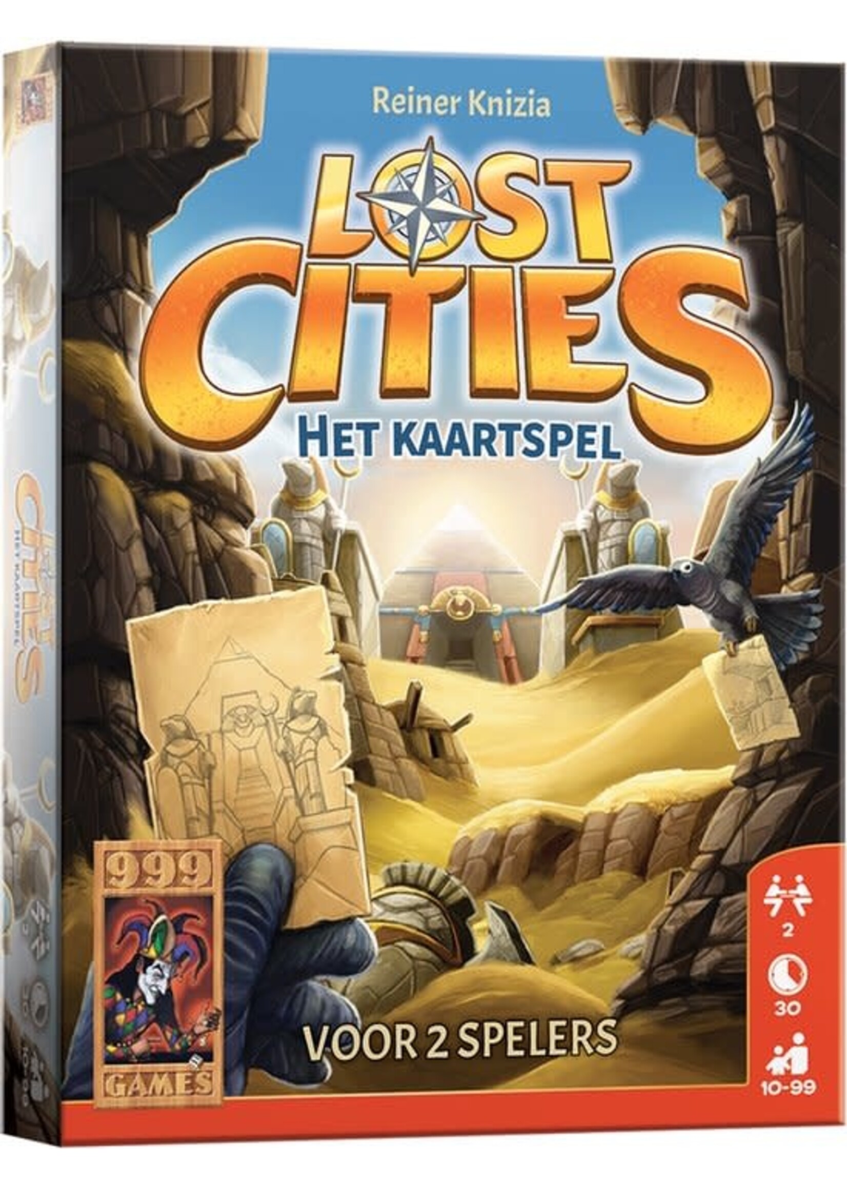 999 Games 999 Games Lost Cities - het Kaartspel (Refresh)