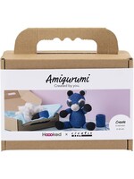 CChobby Creative Company Haakset Amigurumi wasbeer blauw