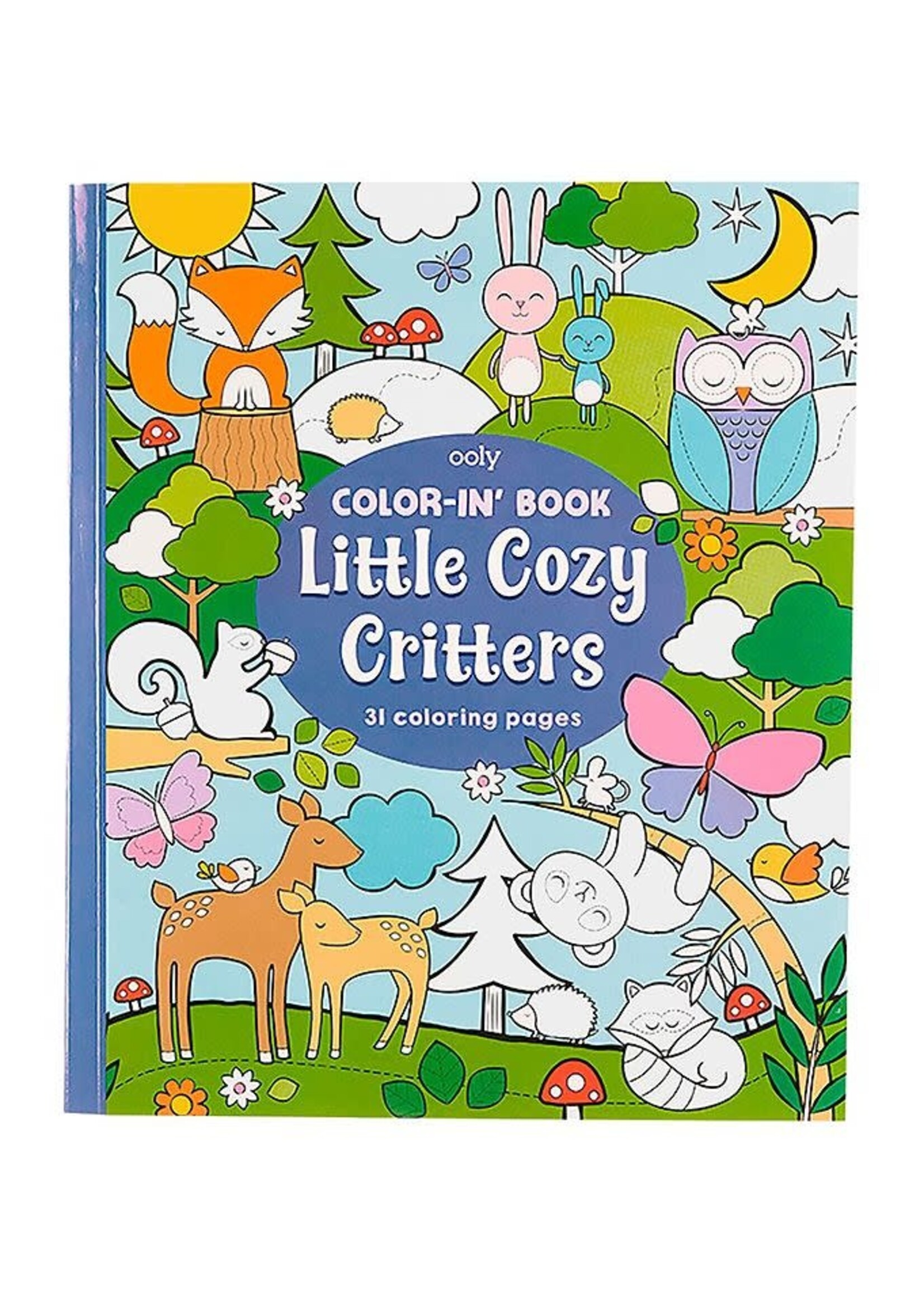 Ooly Ooly Kleurboek Little Cozy Critters