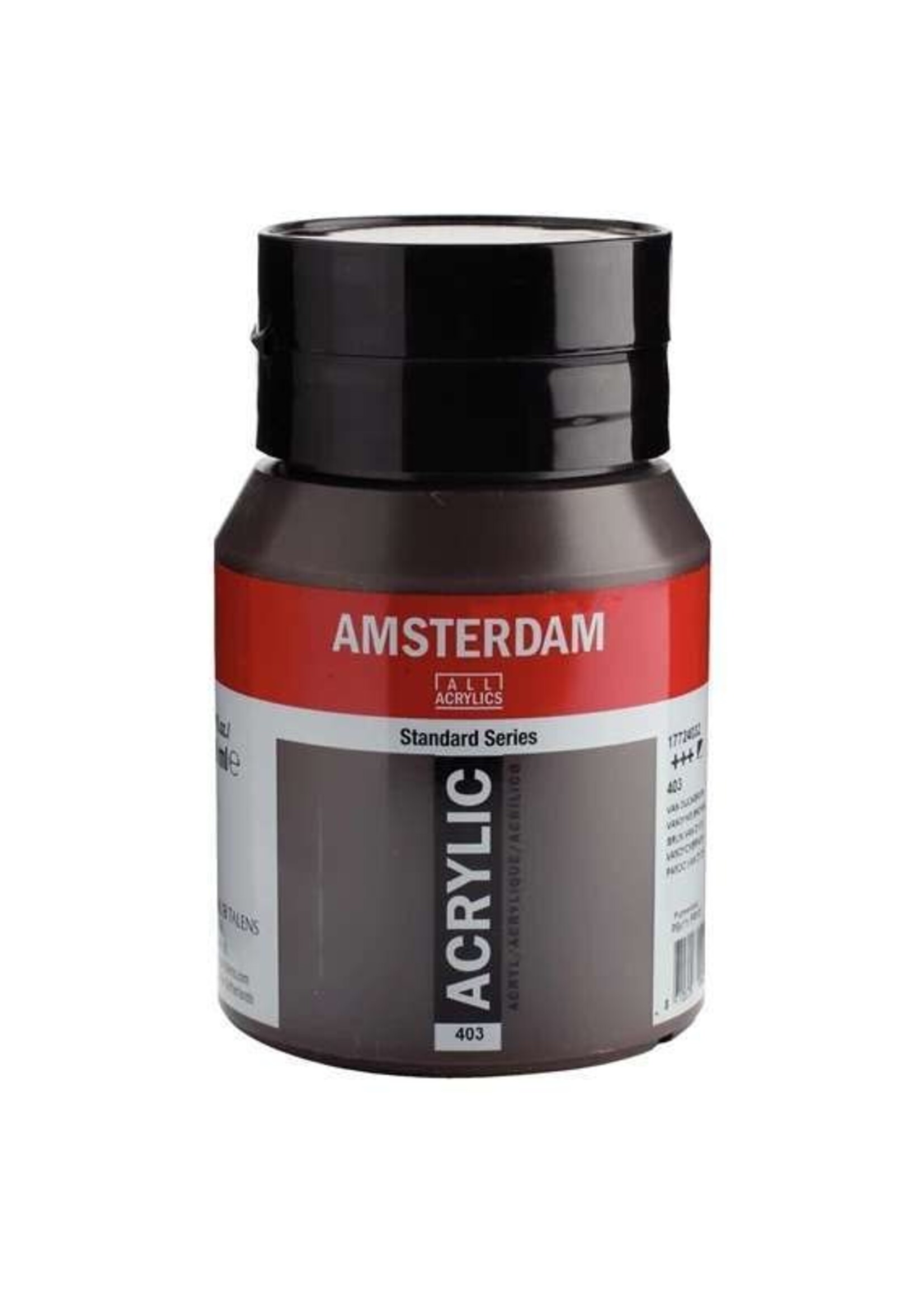 Talens Amsterdam Amsterdam Standard Series Acrylverf Pot 500 ml Omber Naturel 408