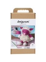 CChobby Creative Company Hobby Haakset Amigurumi Schaap Roze Off White