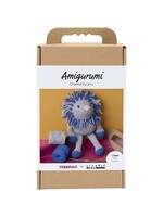 CChobby Creative Company Hobby Haakset Amigurumi Leeuw Marineblauw Lichtgrijs