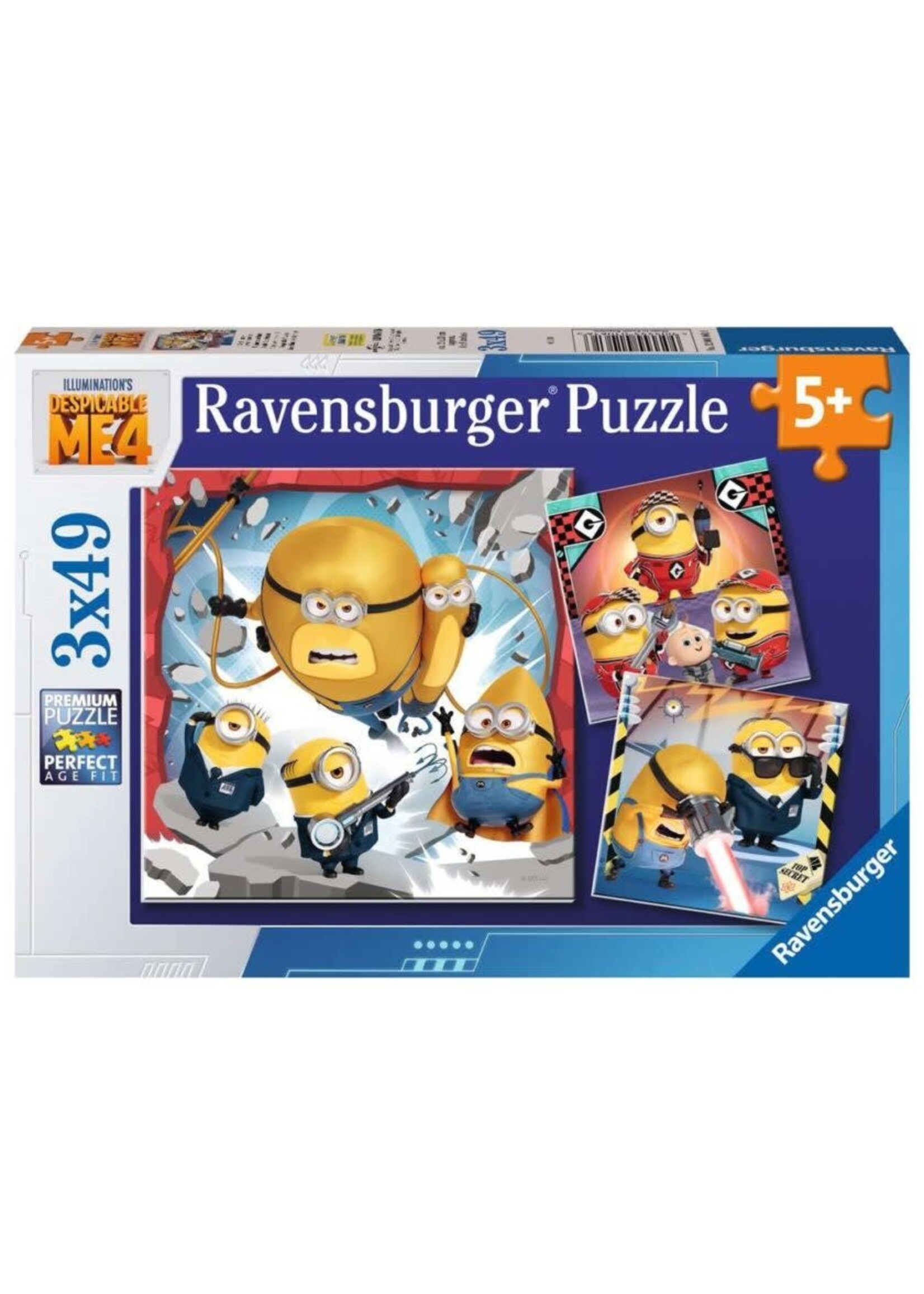 Ravensburger Despicable Me 4 (3×49 stukjes)