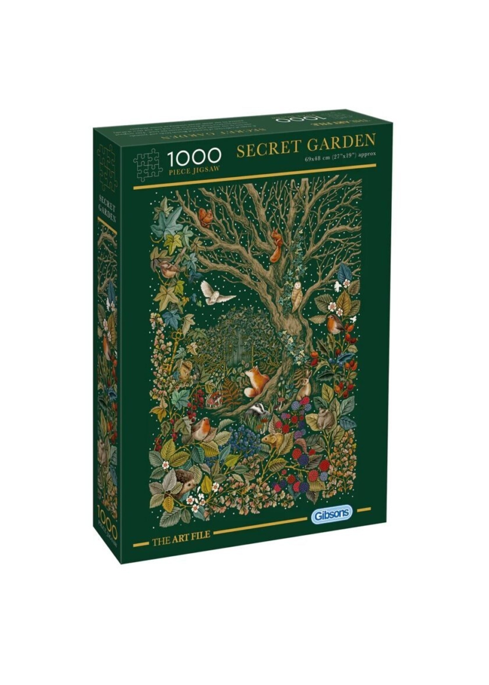 Gibsons The Art File Secret Garden (1000 stukjes)