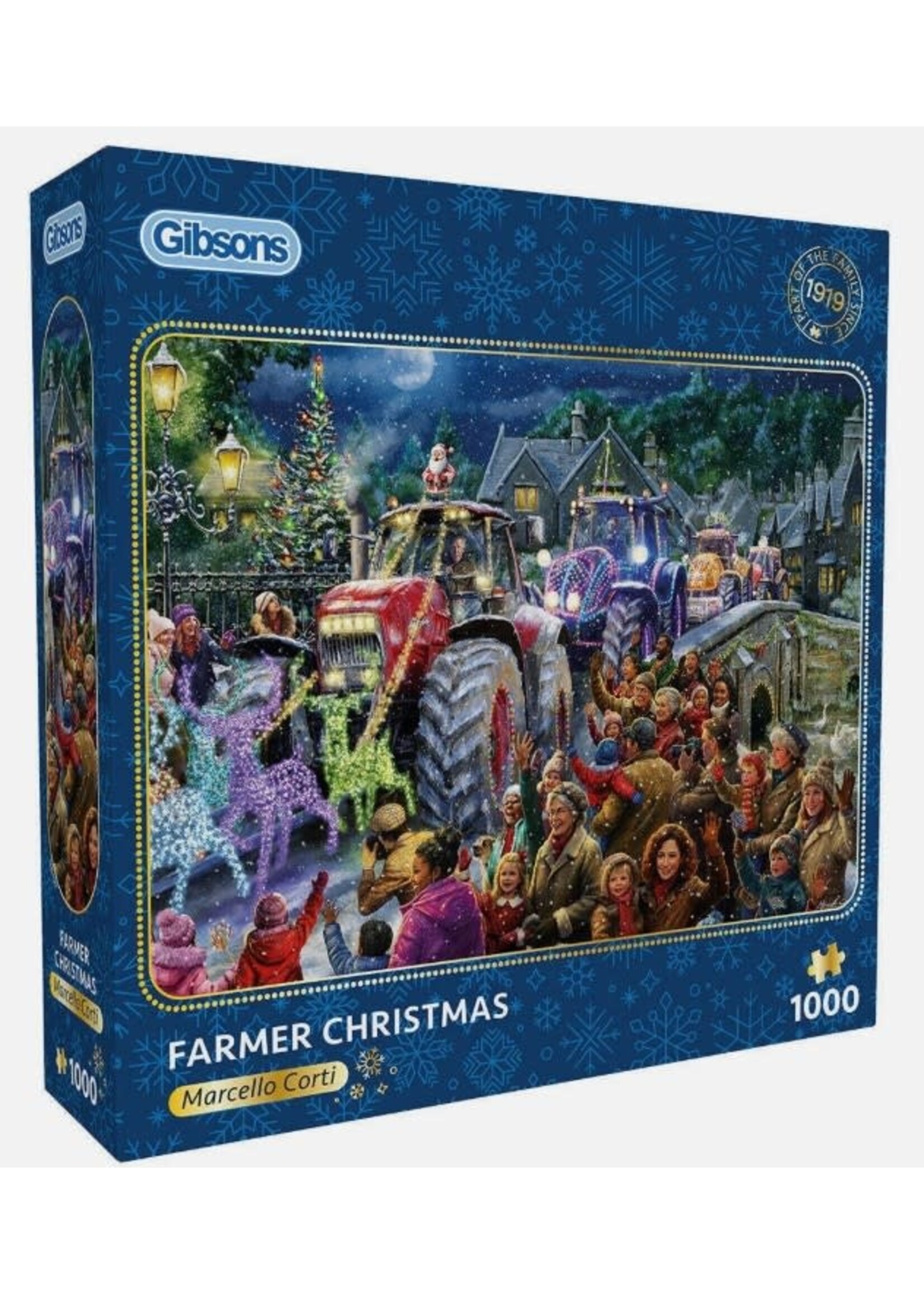 Gibsons Gibsons A Farmers Christmas (1000 stukjes)