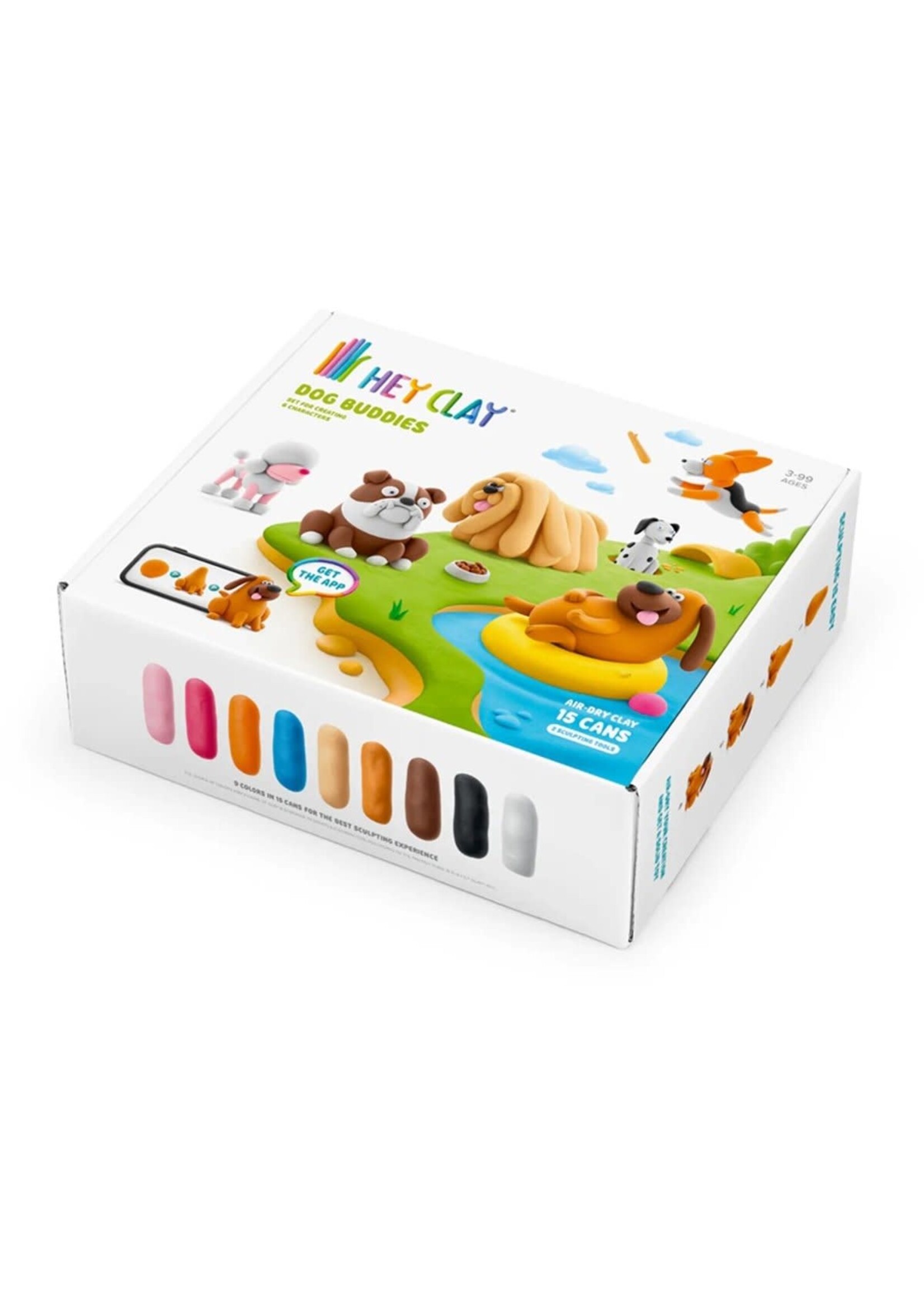 Hey Clay HeyClay - Dog Buddies - 15 cans