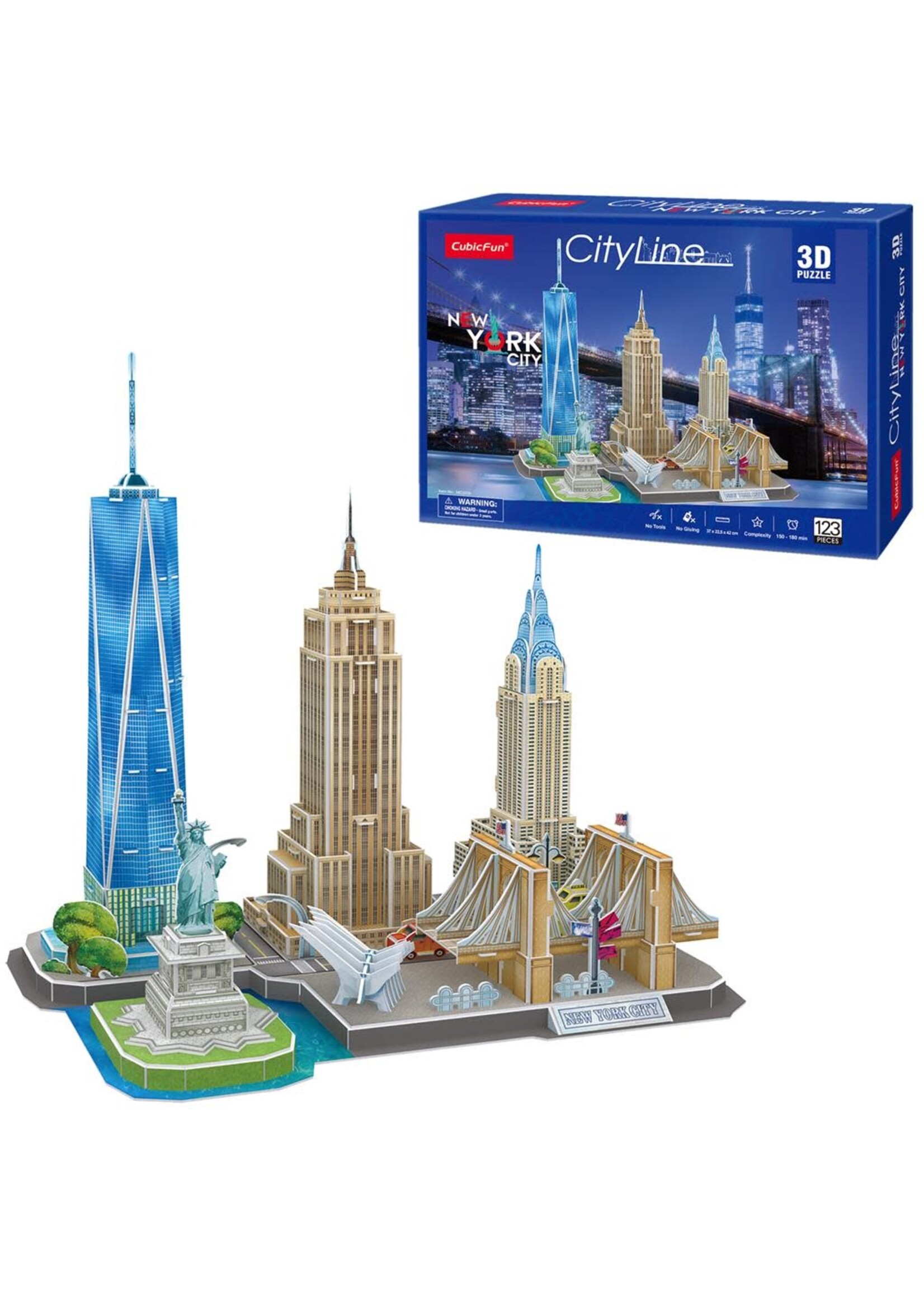 Cubic Fun Cubic Fun 3d Puzzel City Line New York City