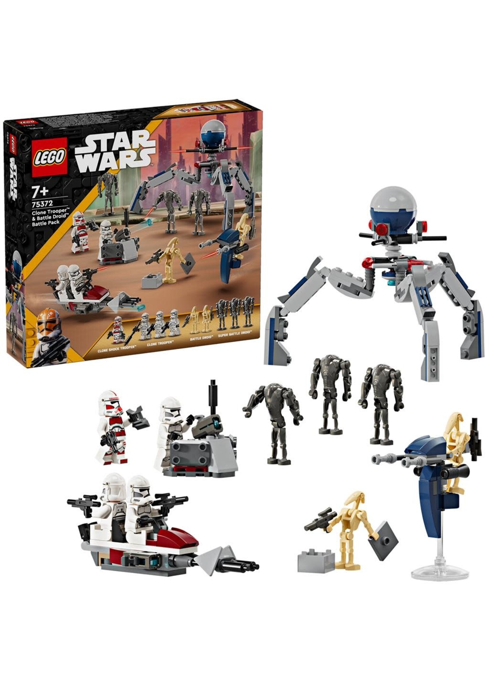 Lego Lego 75372 Starwars Clone Trooper Battle Droid