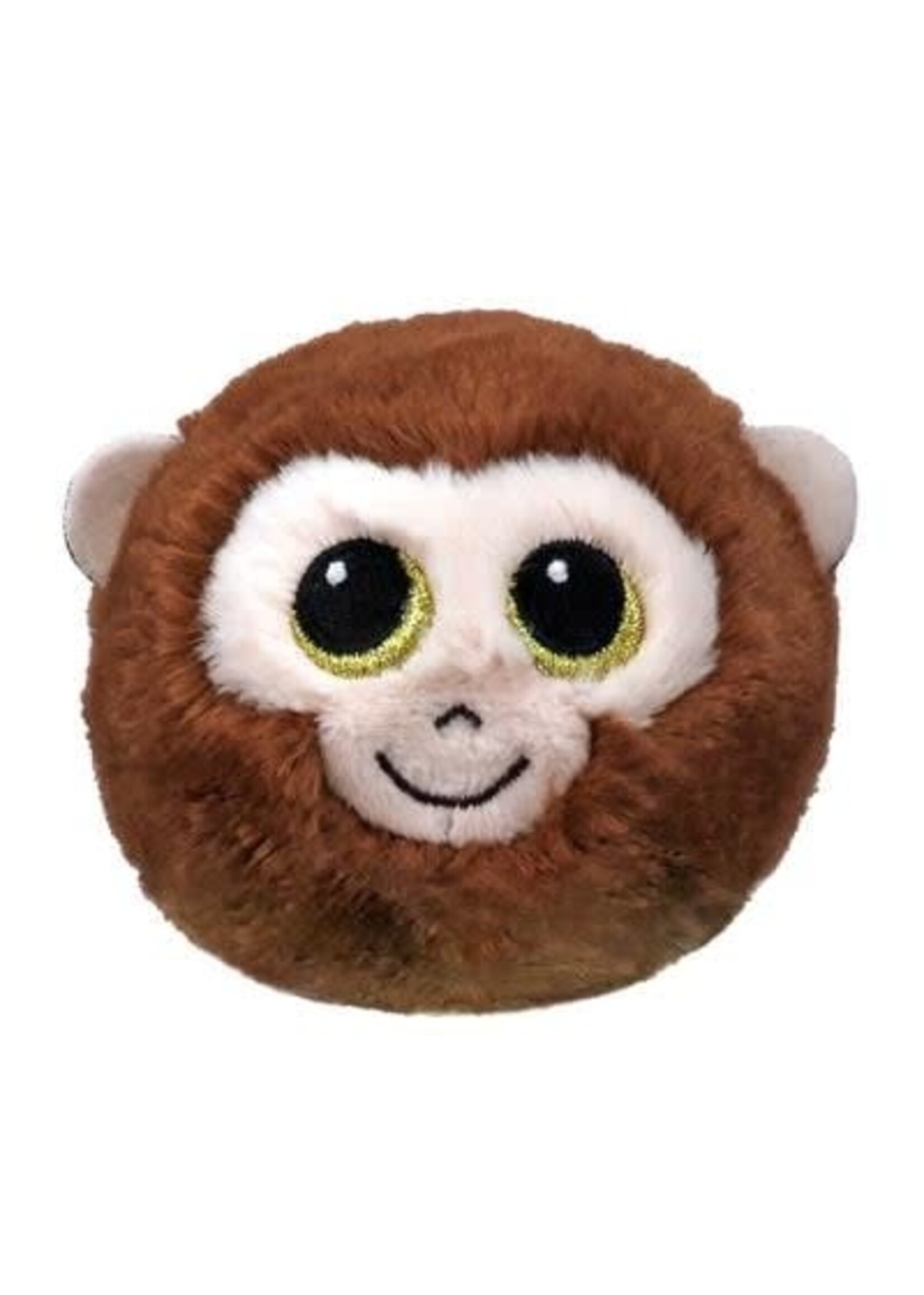 Ty Ty Beanie Bouncers Banana Monkey Brown