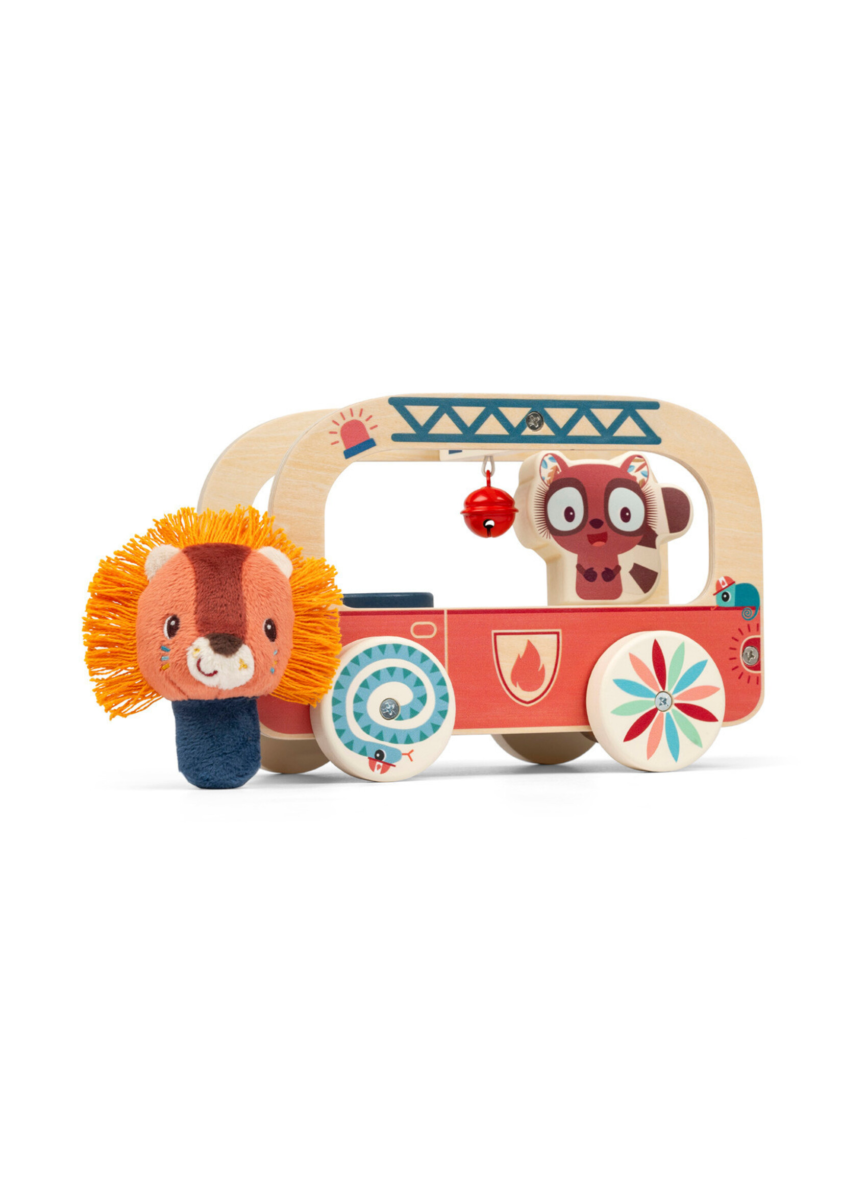 Lilliputiens Lilliputiens – Magische Twist Brandweerwagen Jack
