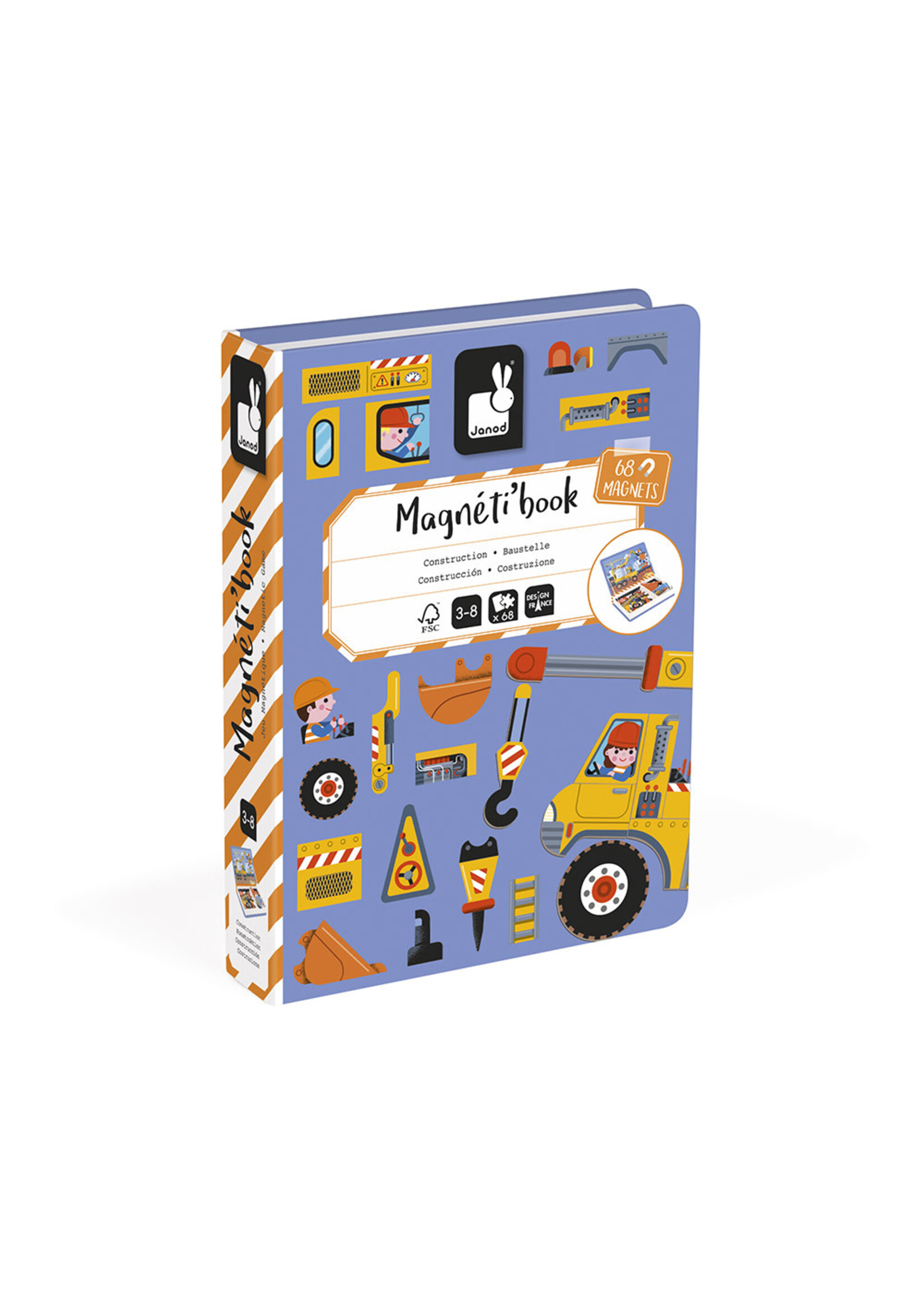 Janod Janod Magnetibook – Constructie