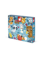 Janod Janod Voelpuzzel – Bosdieren 20 stukjes