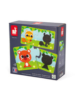 Janod Janod Puzzelspel – Dieren en hun Schaduw
