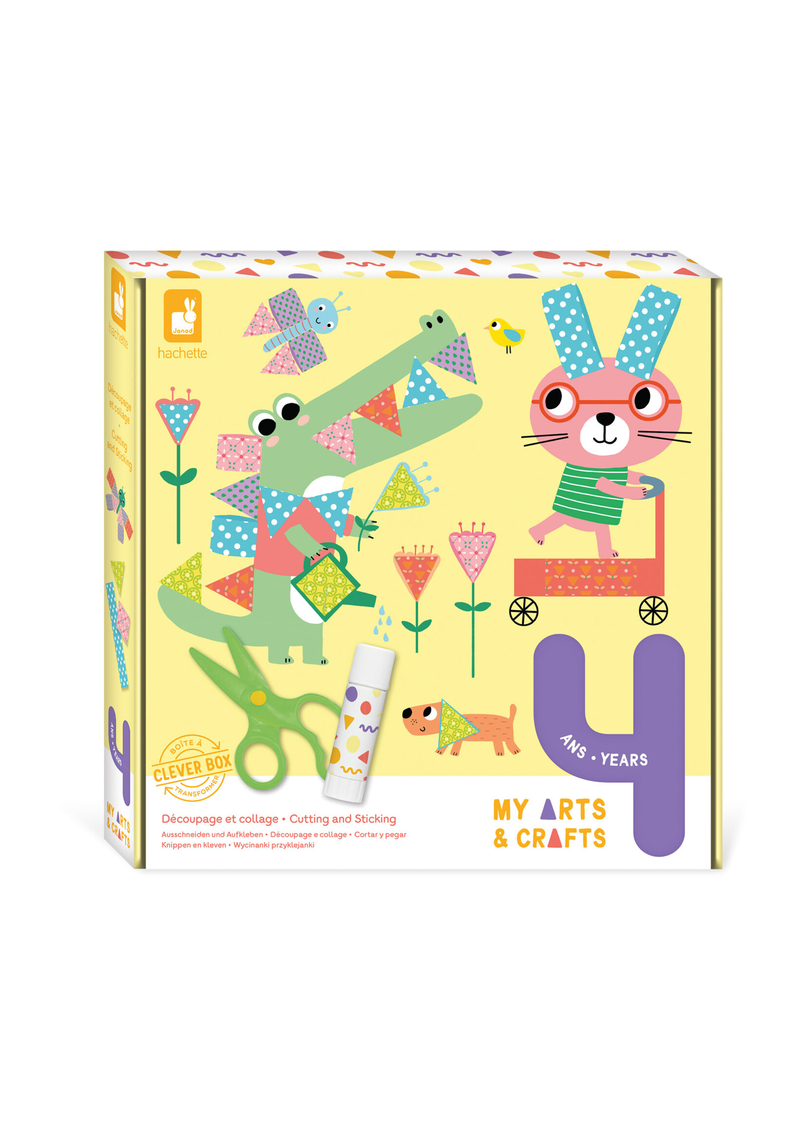 Janod Janod Atelier – 4 jaar – Knippen en Plakken