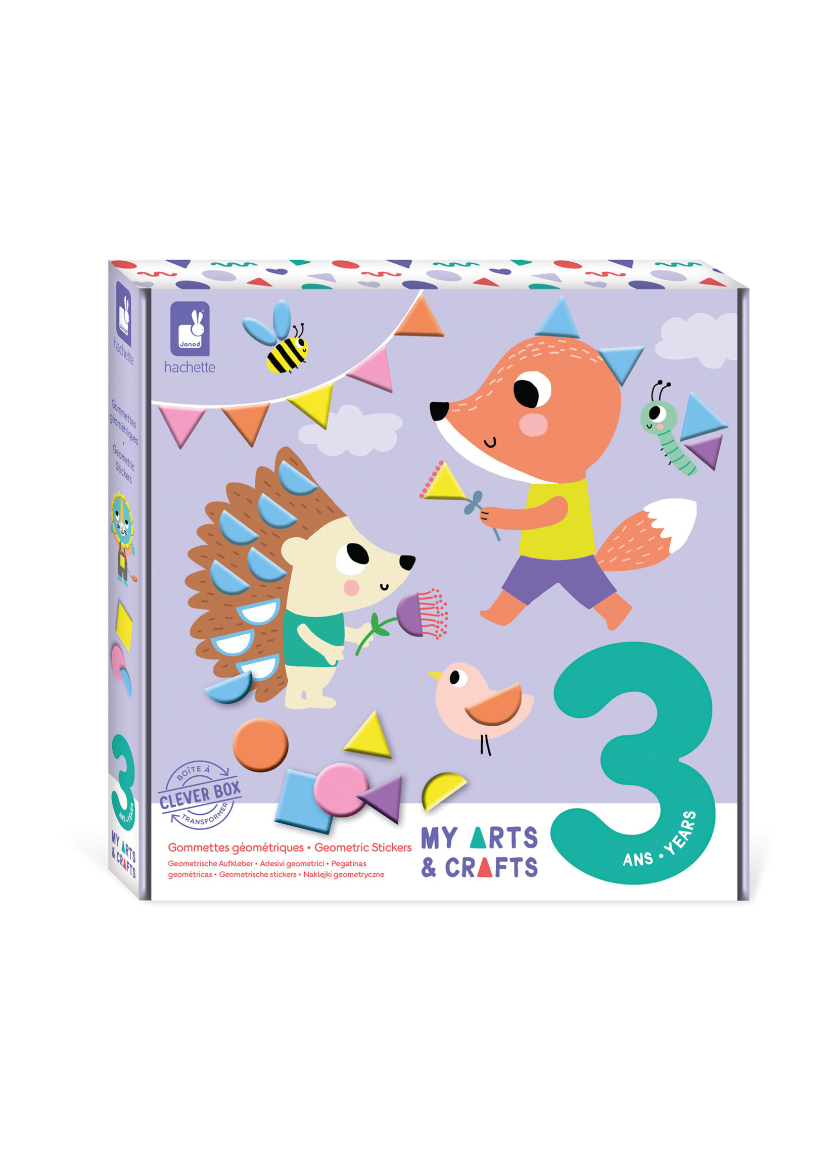 Janod Janod Atelier – 3 jaar – Geometrische Stickers