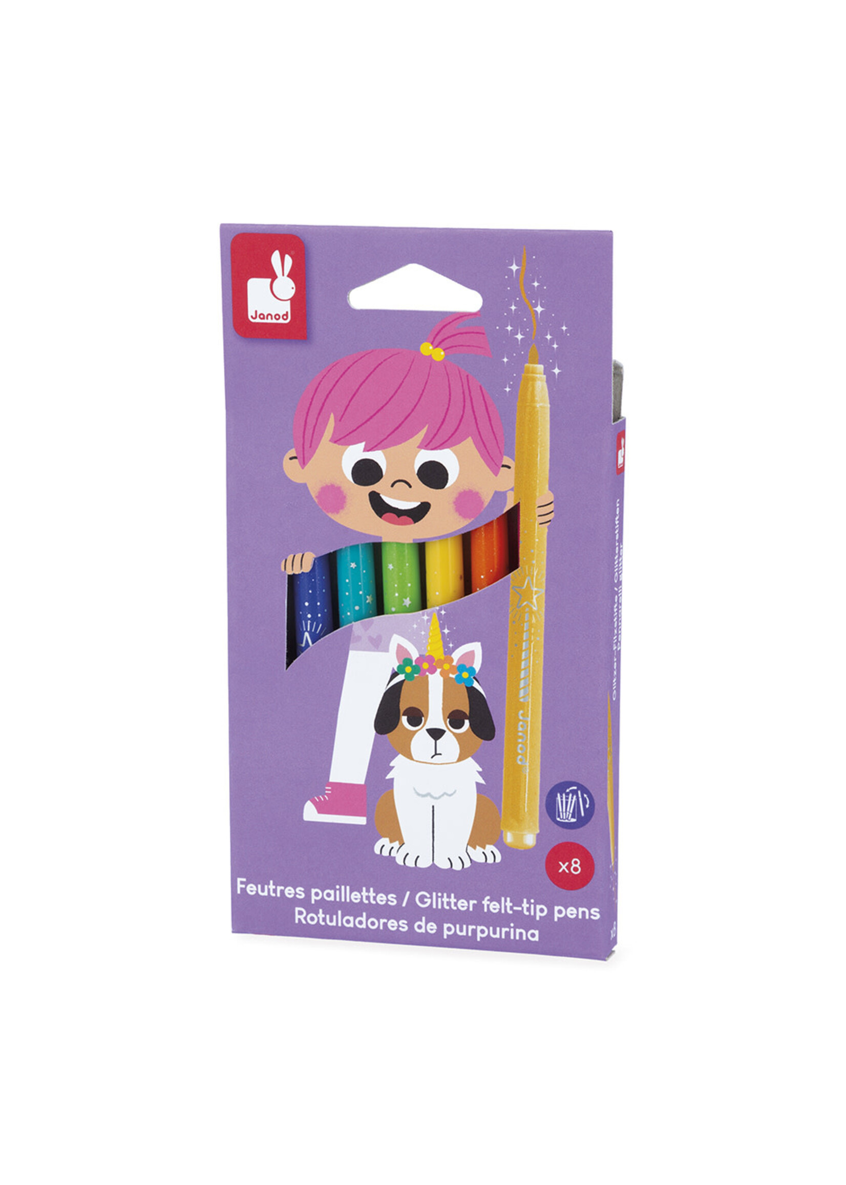 Janod Janod Colo – Viltstift met glitter