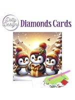 Dotty Designs Dotty Designs Diamond Cards - Penguin
