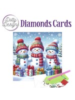 Dotty Designs Dotty Designs Diamond Cards - Snowmen