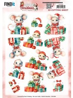 Find it Trading 3D Cutting Sheet - Berries Beauties - A Very Furry Christmas - Mouse