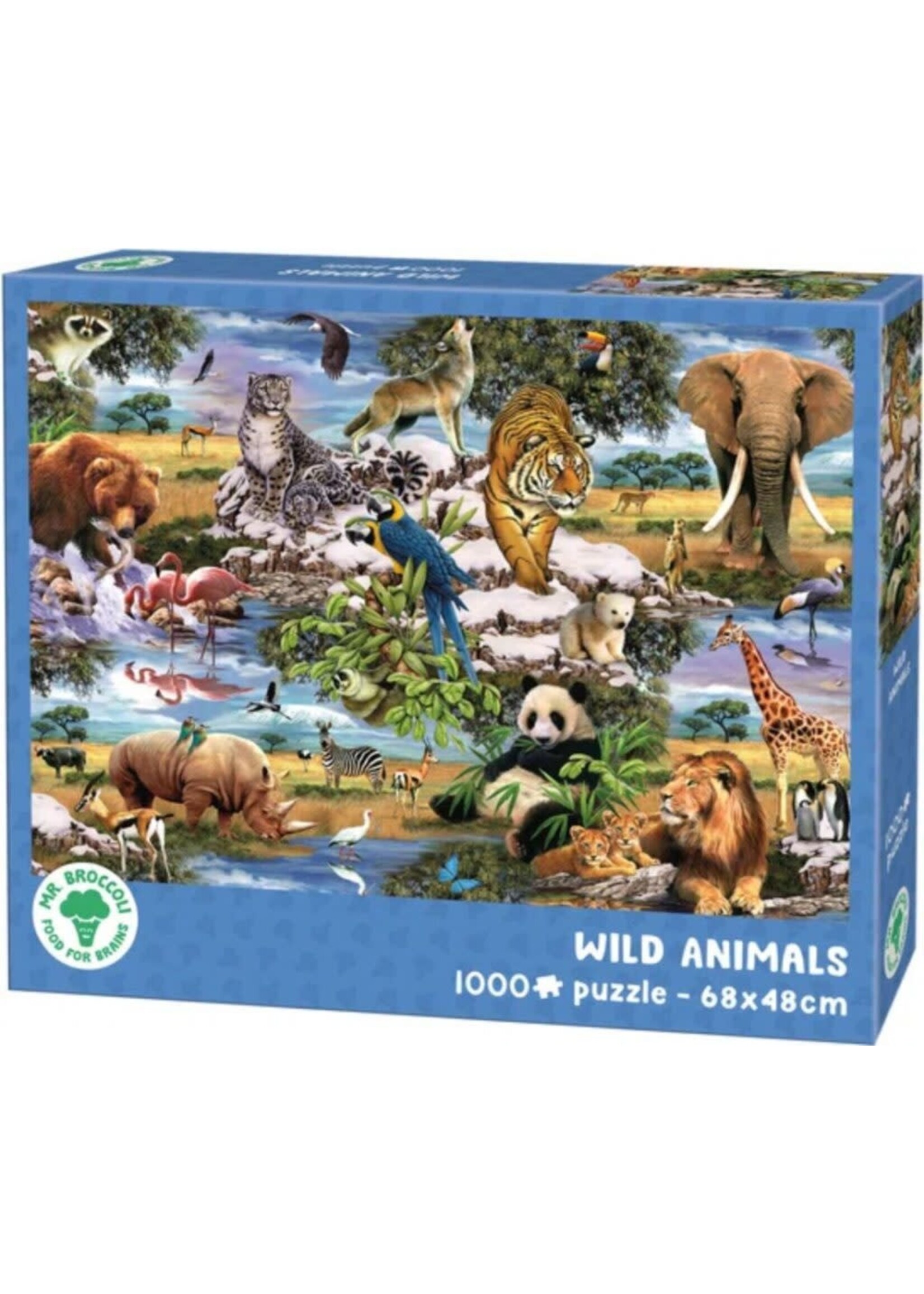 Mr. Broccoli Wild Animals (1000)