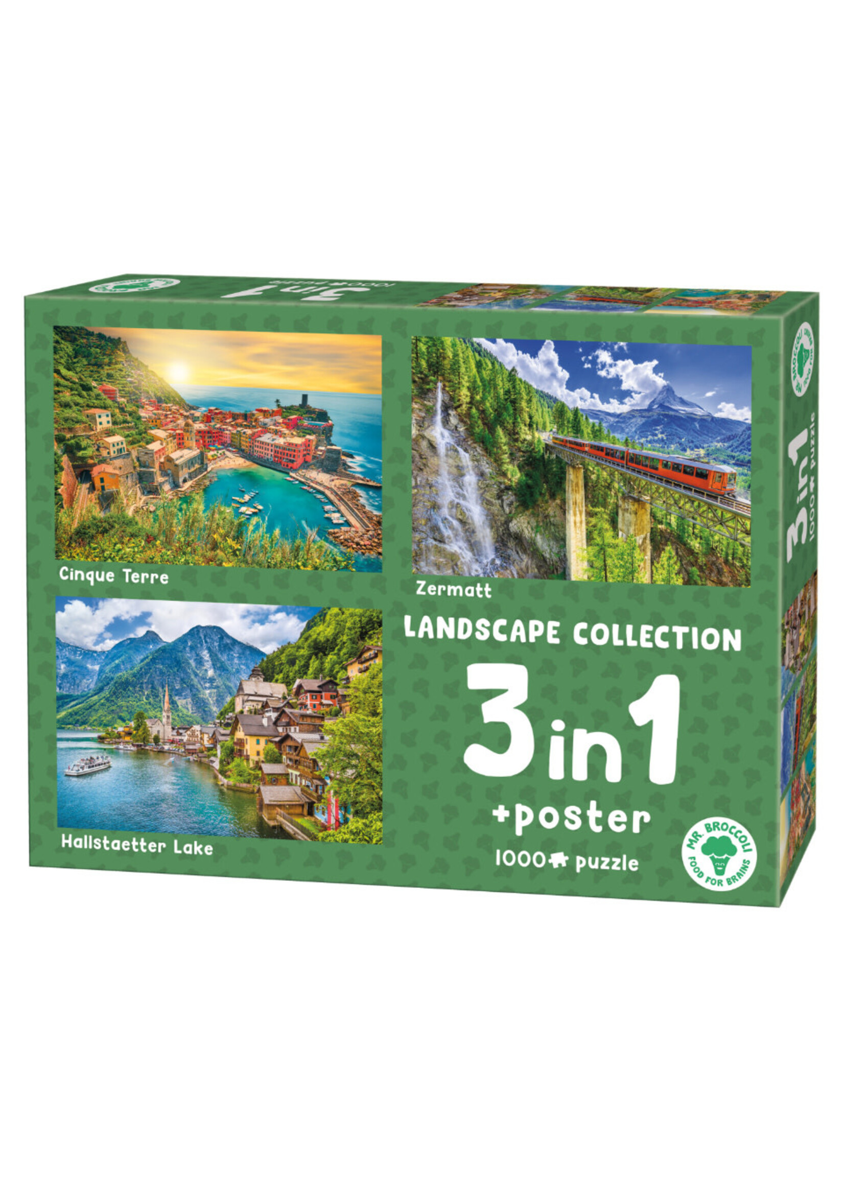 Mr. Broccoli Landschappen (3×1000 stukjes)