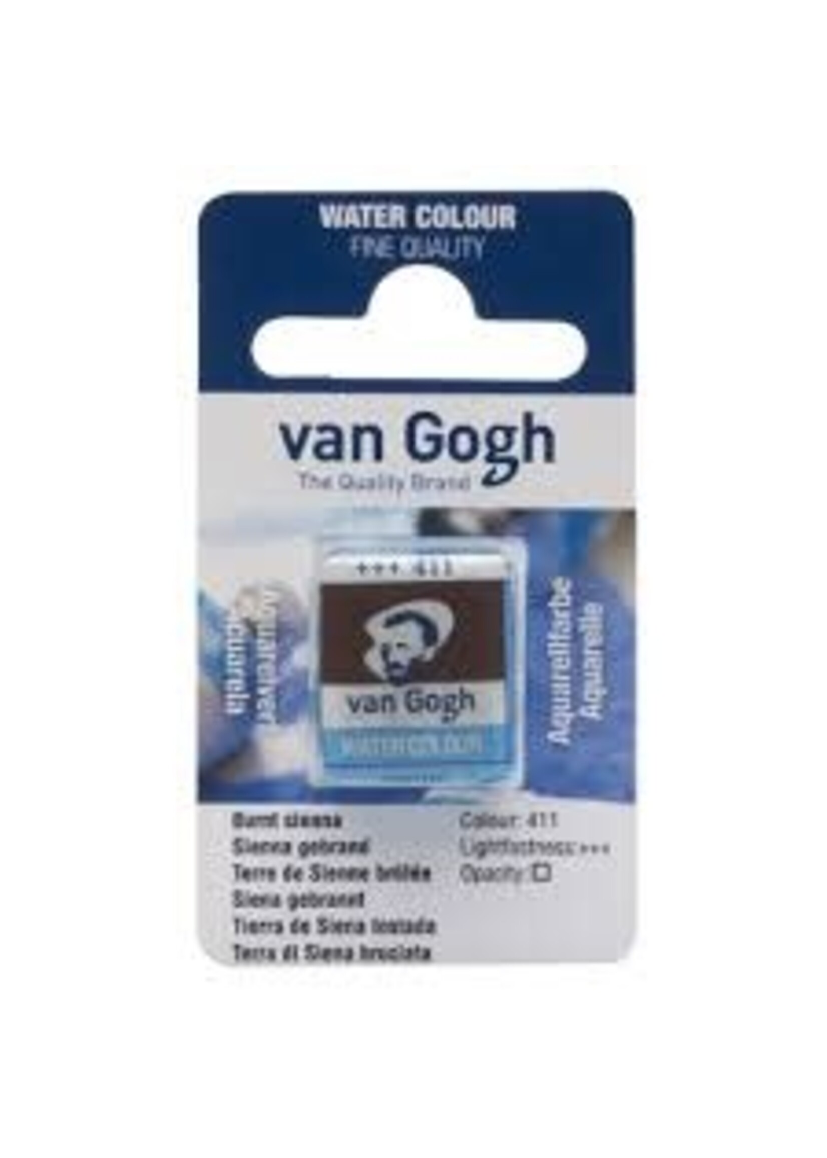 VAN GOGH Van Gogh Aquarelverf Napje 1 piece Sienna Gebrand 411