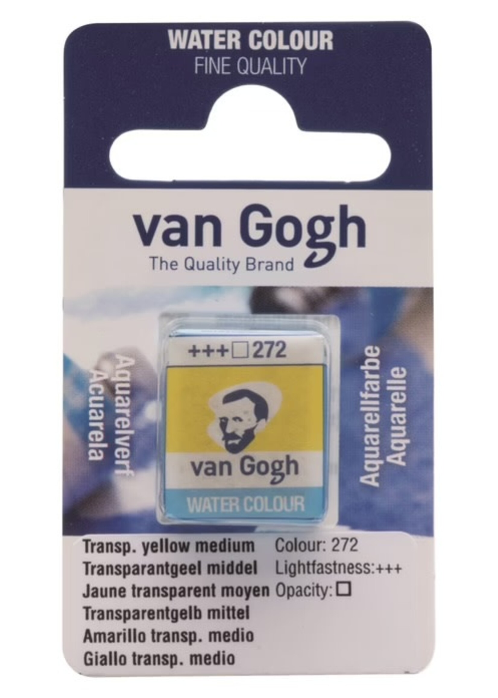 VAN GOGH Van Gogh Aquarelverf Napje 1 piece Transparantgeel Middel 272