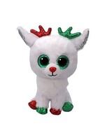 Ty Ty Beanie Boo Christmas Snowdrop Reindeer 15cm