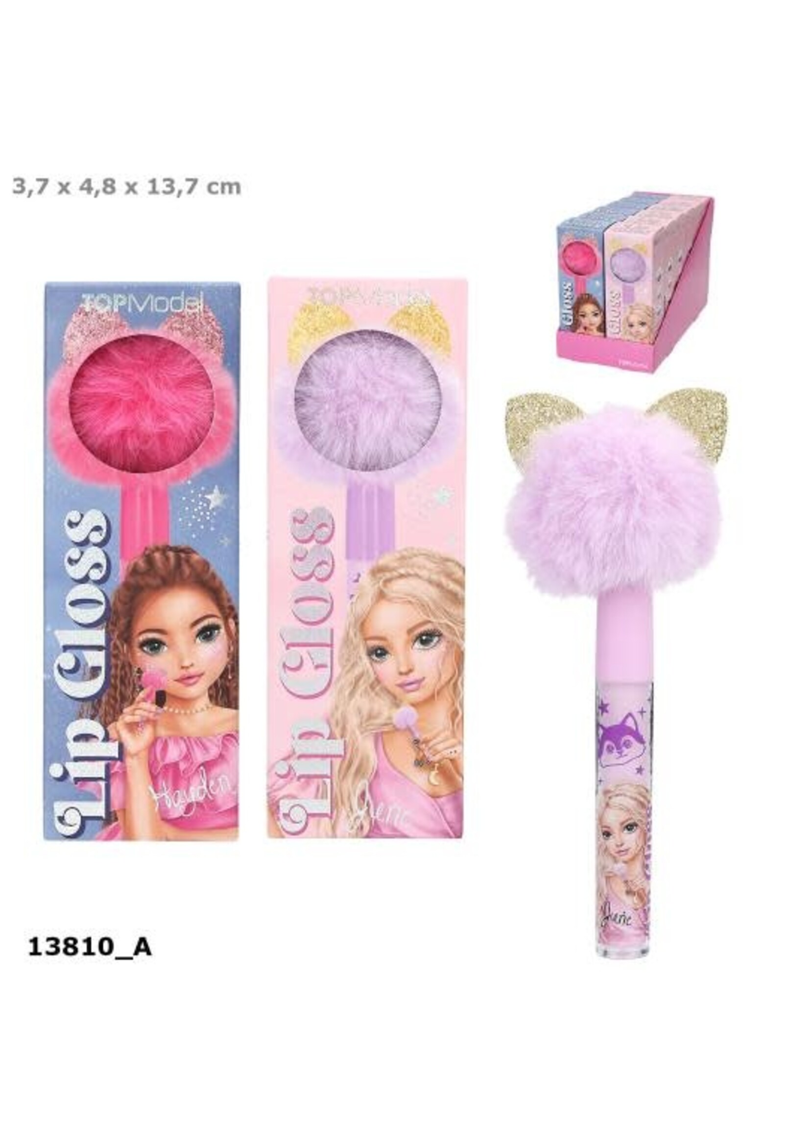 TopModel TOPModel lipgloss pompon BEAUTY and ME