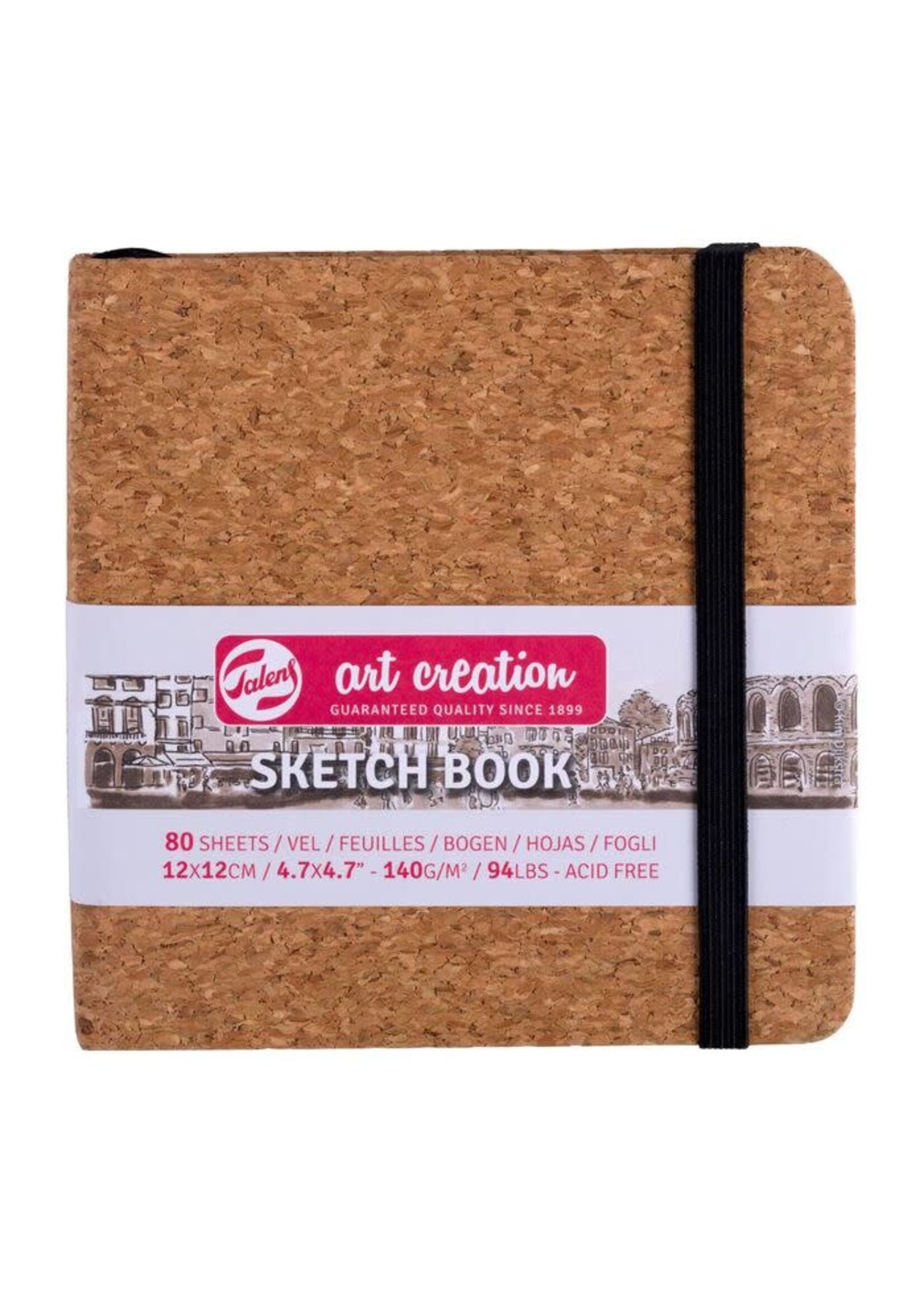 Talens Talens Art Creation Schetsboek Kurk | 12 x 12 cm, 140 g, 80 vellen