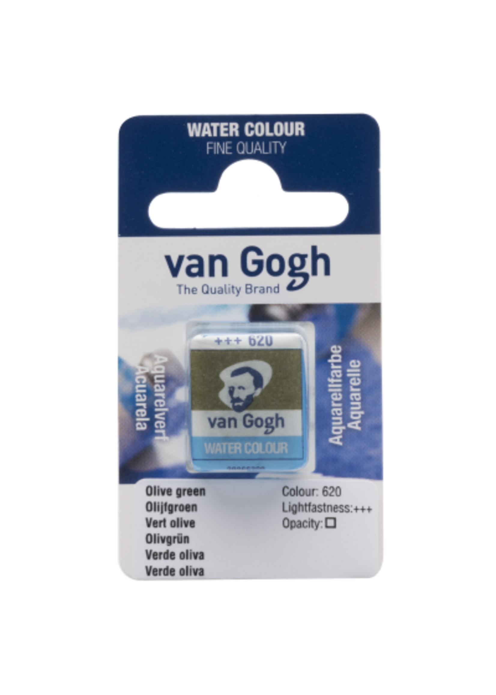 VAN GOGH Van Gogh Aquarelverf Napje 1 piece Olijfgroen 620
