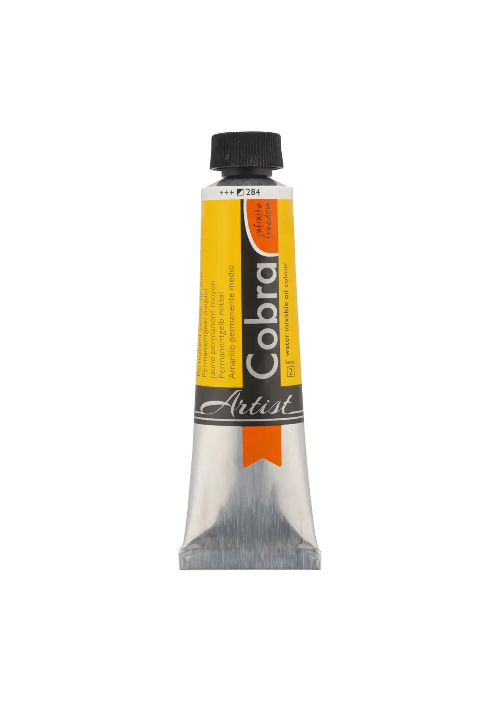 COBRA Cobra Artist Water Vermengbare Olieverf Tube 40 ml Permanentgeel Middel 284