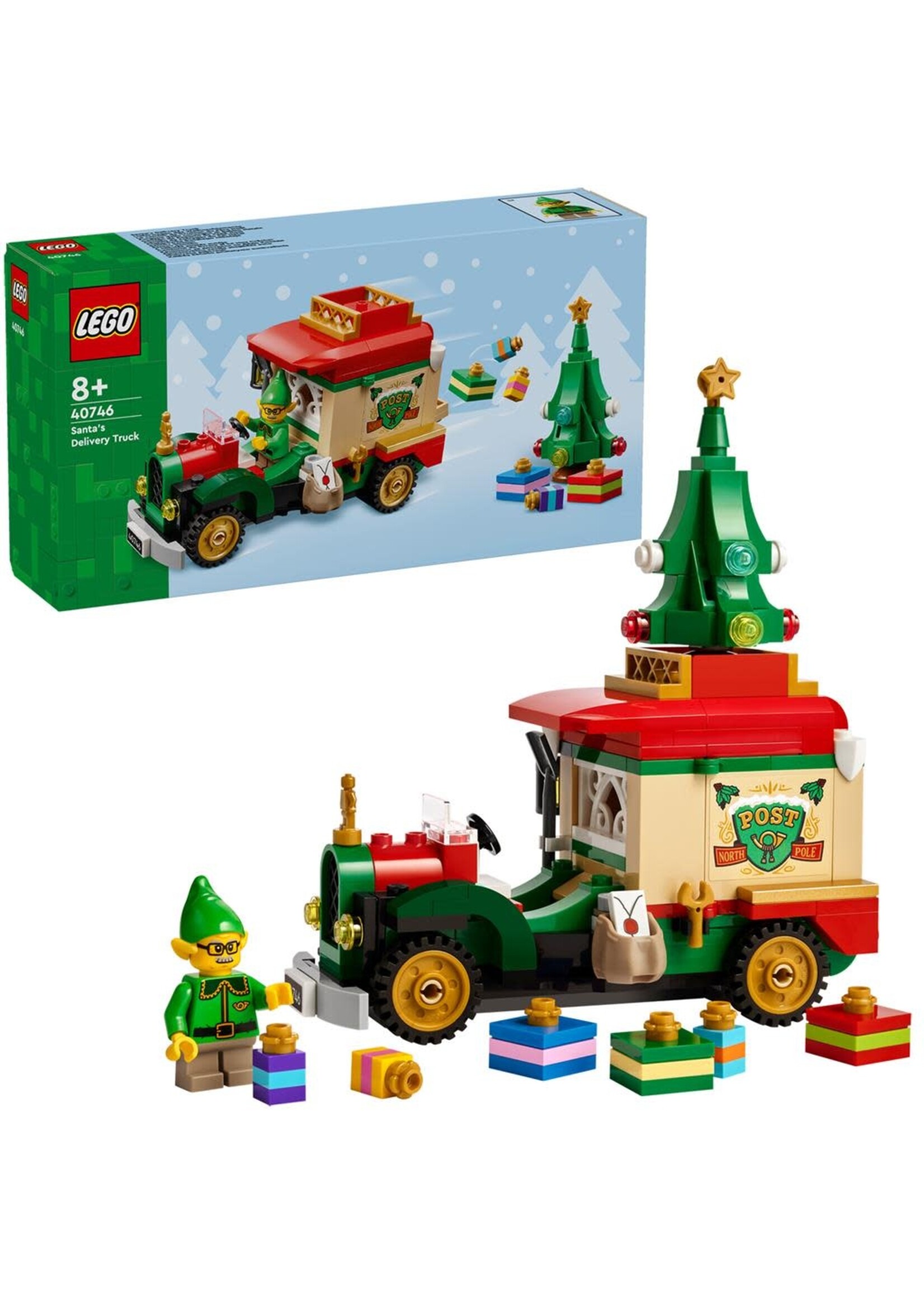 Lego Lego 40746 Christmas Bezorgtruck Van De Kerstman