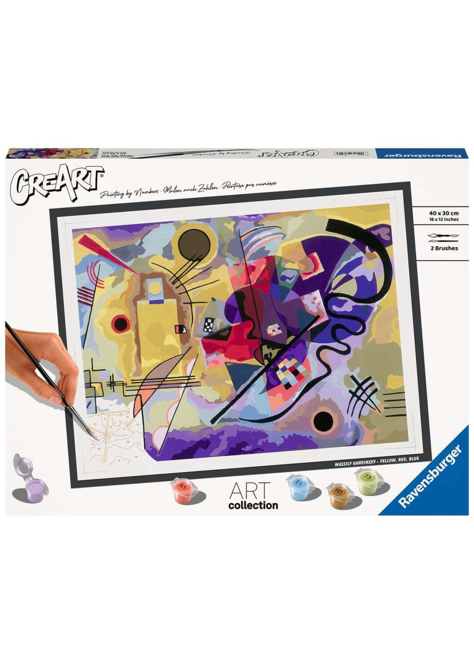 Ravensburger Ravensburger CreArt Yellow, Red, Blue (Kandinsky)