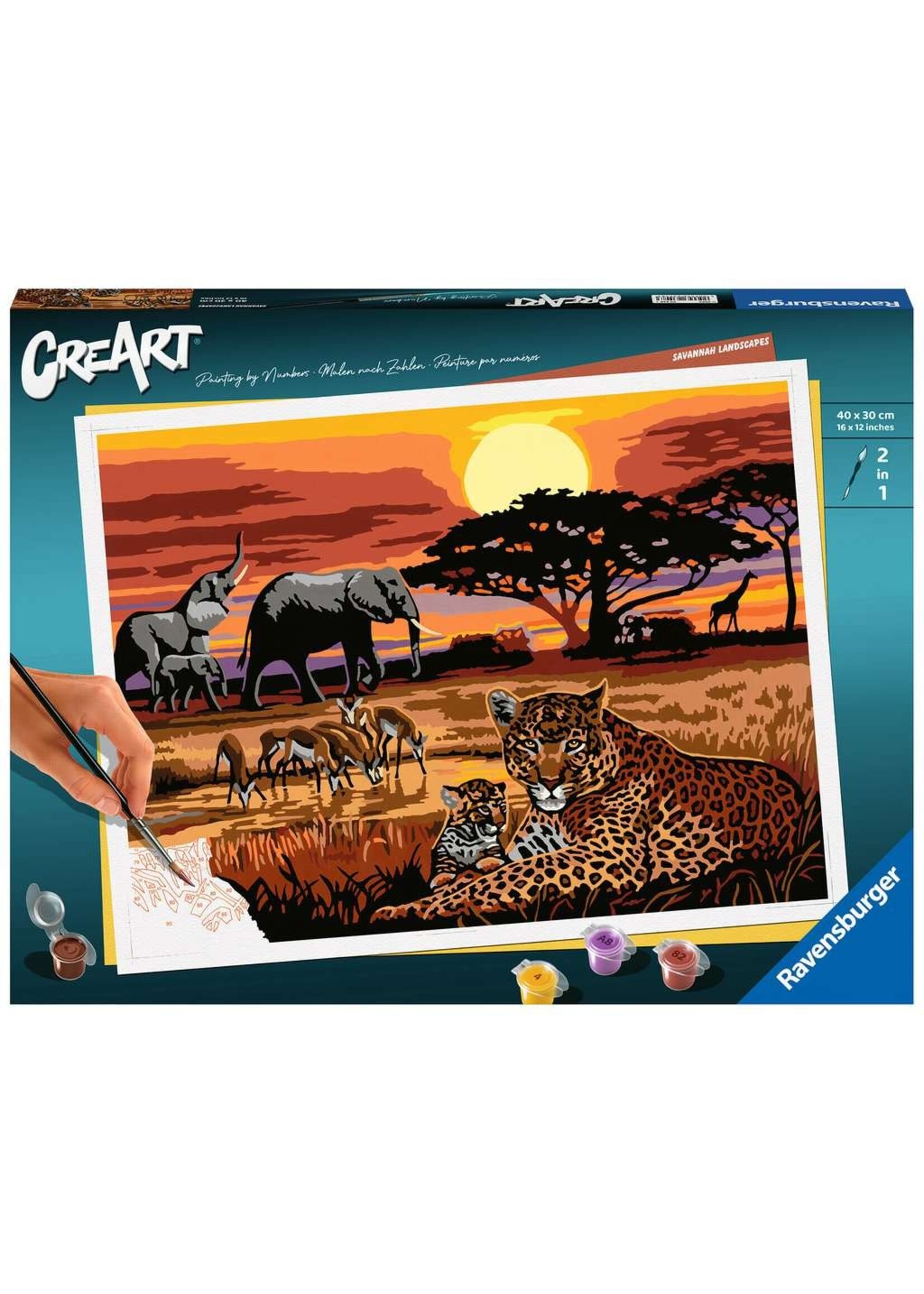 Ravensburger Ravensburger CreArt Savannah Landscapes